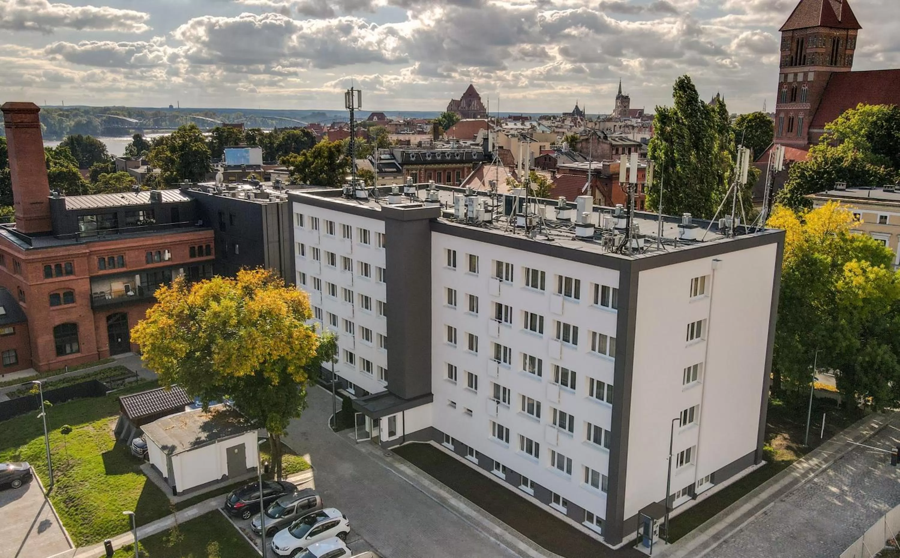 Property building in Hotel Halo Toruń