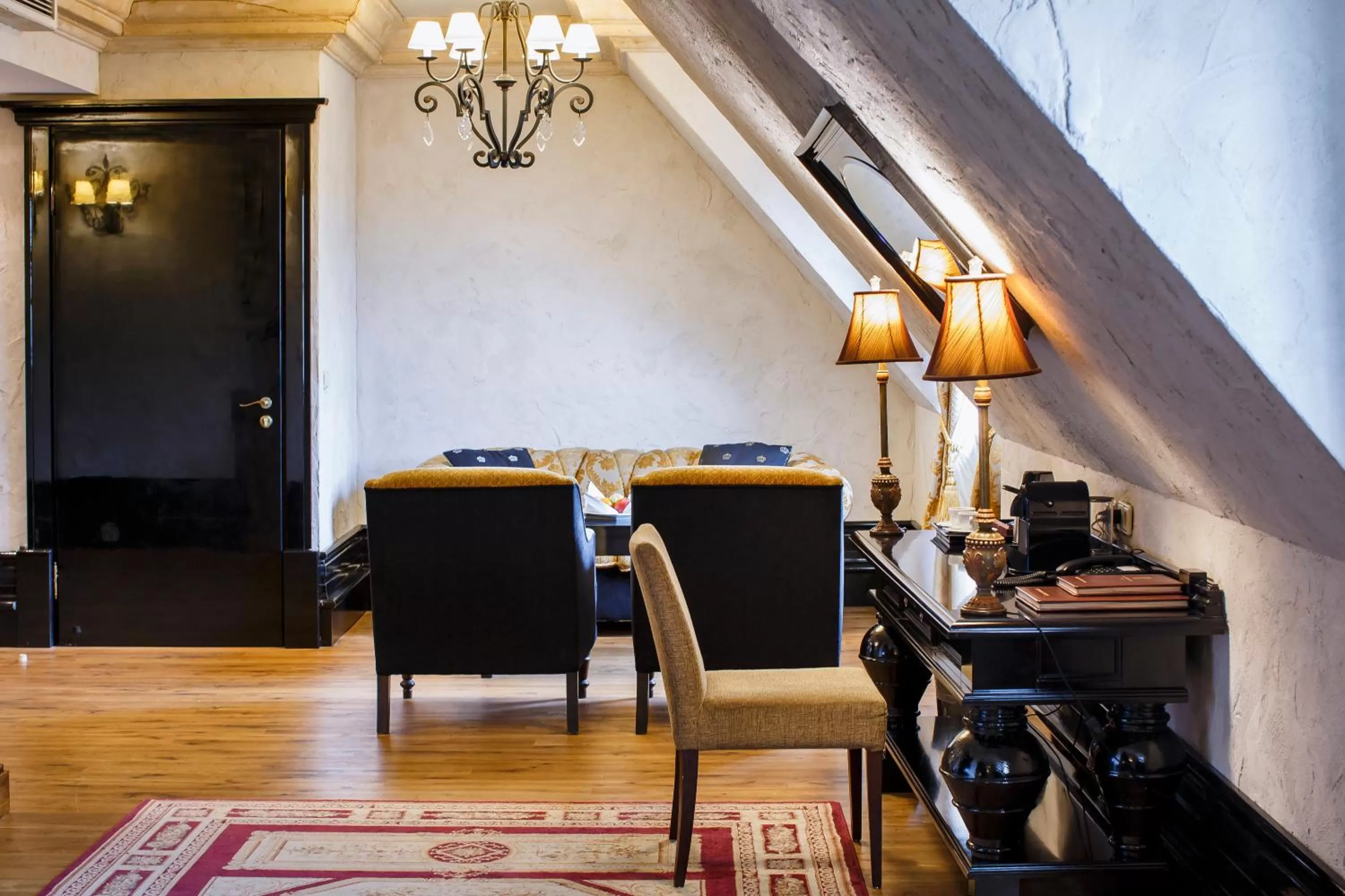 Living room in Hotel Król Kazimierz