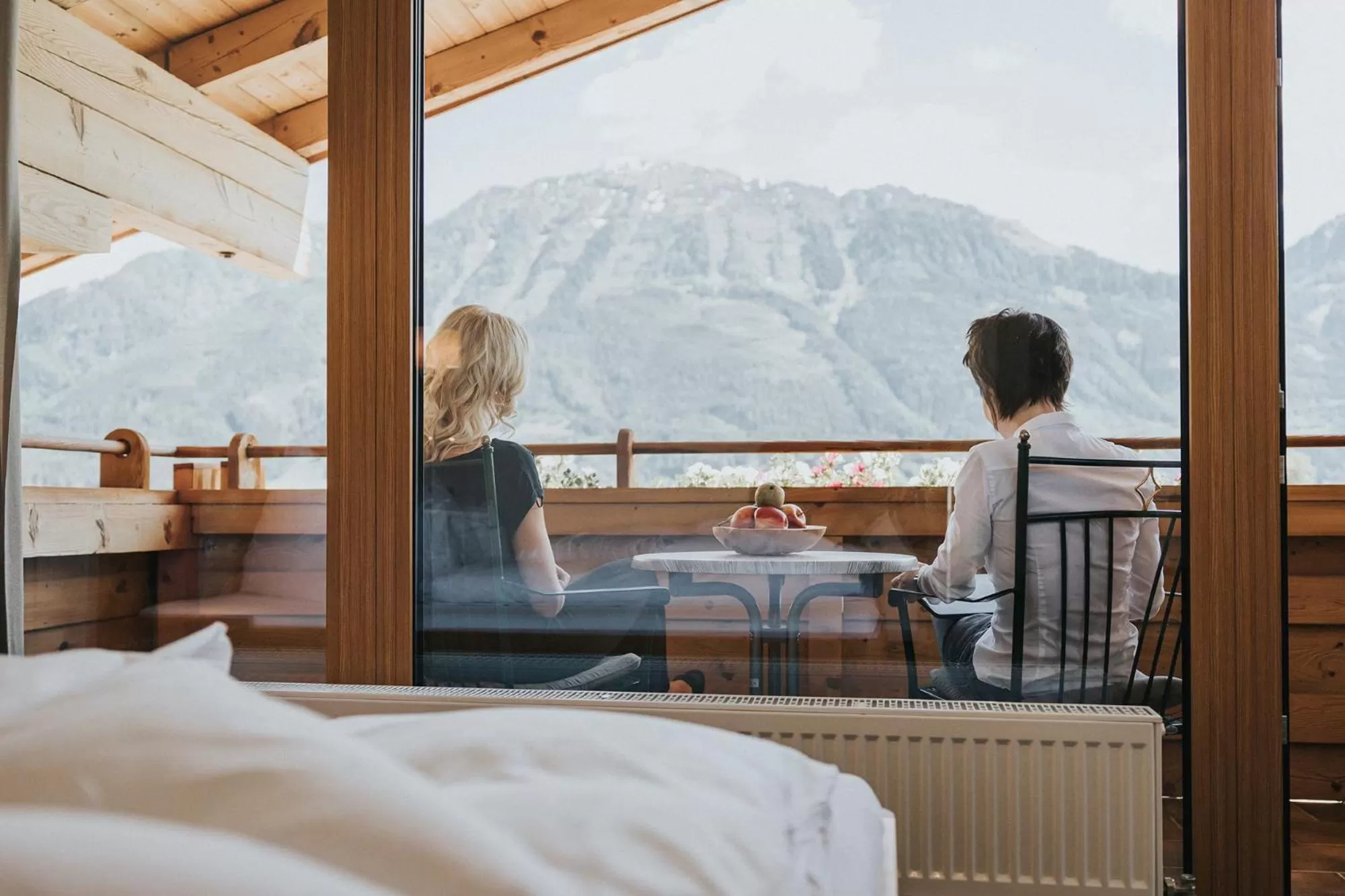 Balcony/Terrace in Hotel Silberfux