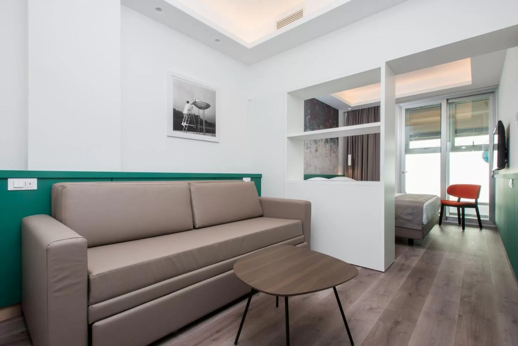 Living room in Smart Hotel Napoli