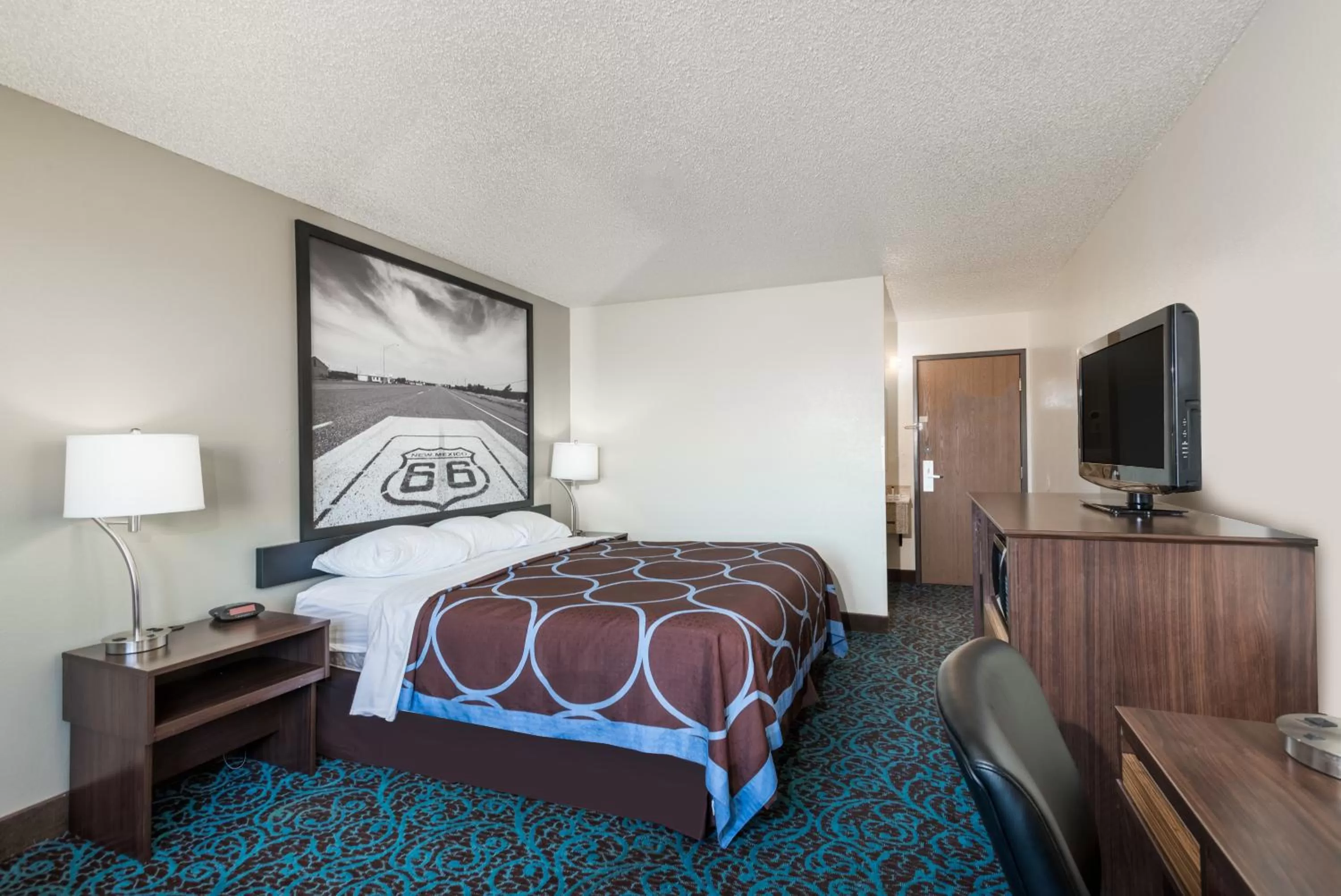 Bed in Super 8 by Wyndham Tucumcari