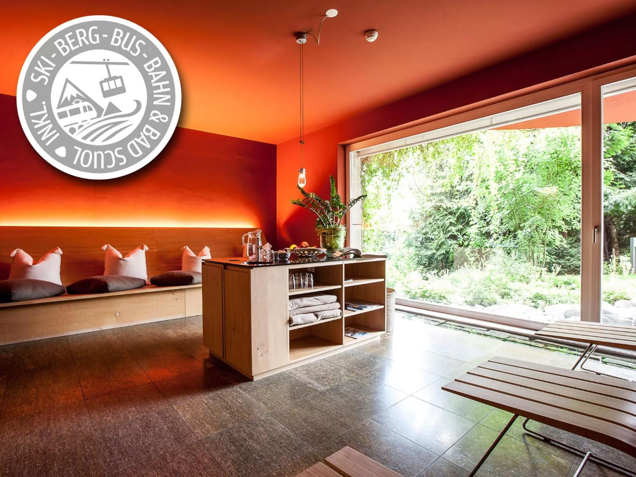 Spa and wellness centre/facilities in Hotel Belvedere Scuol