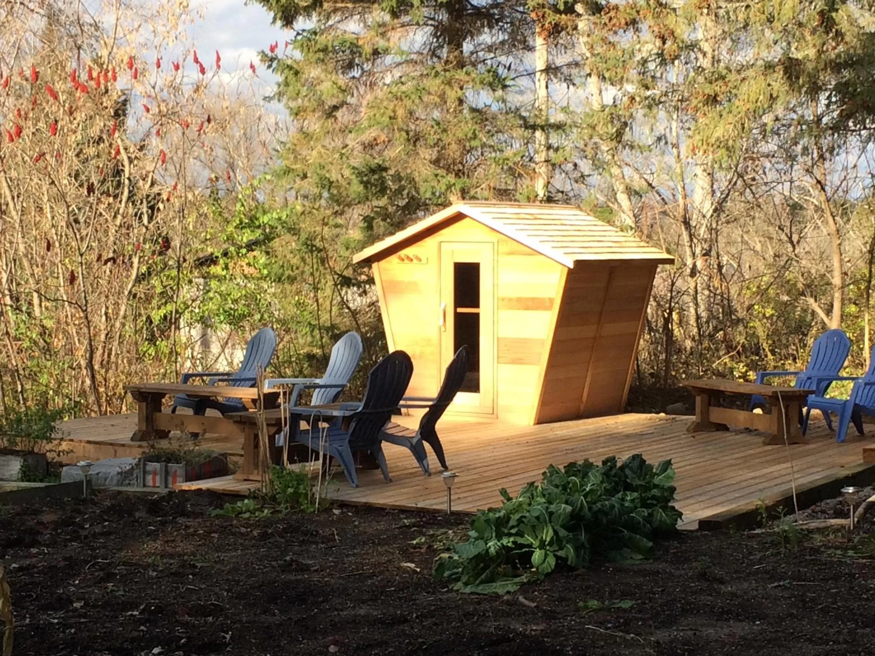 Sauna in La Grange Country Inn