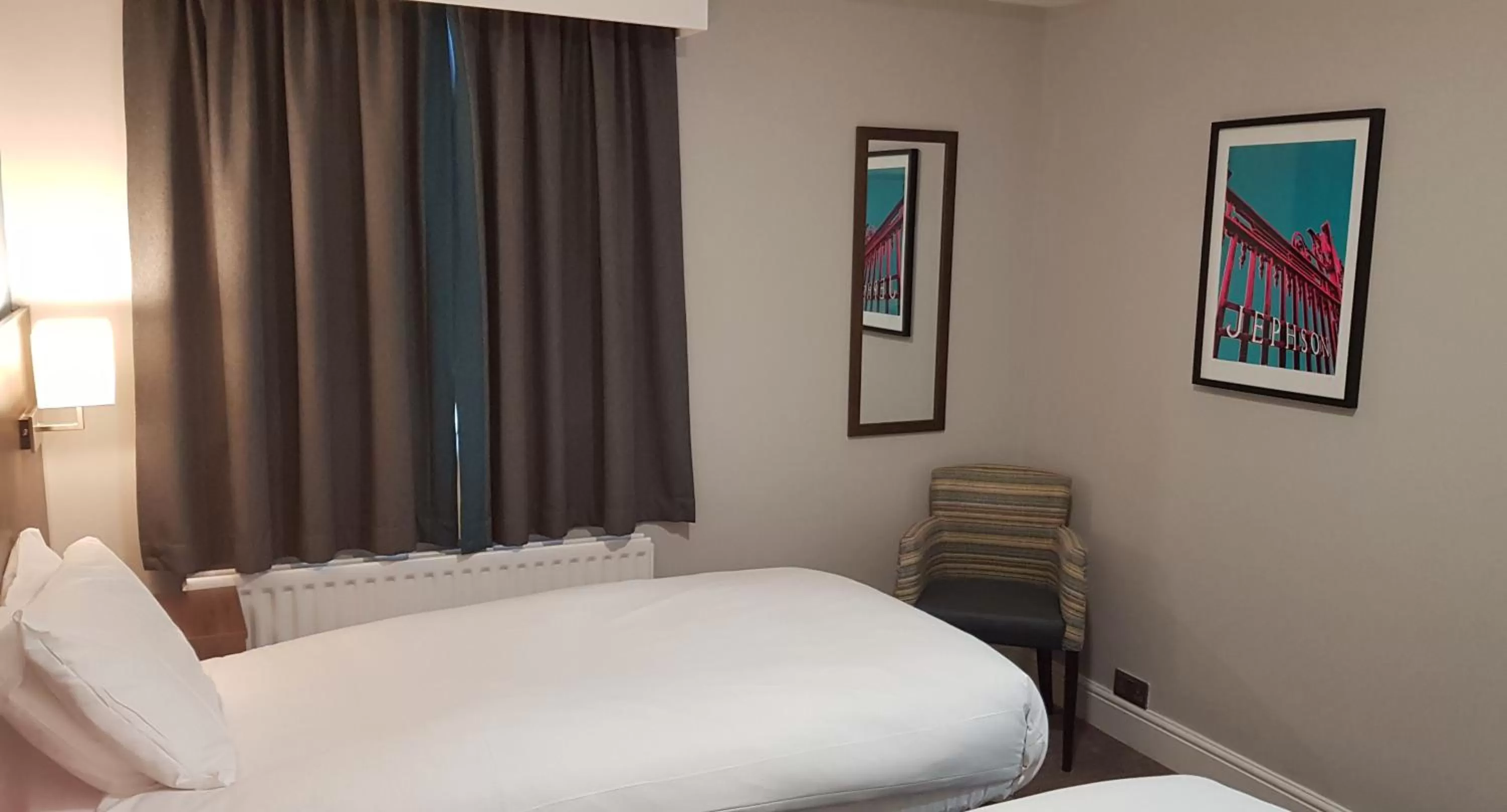 Bedroom, Bed in The Jephson Hotel; BW Signature Collection