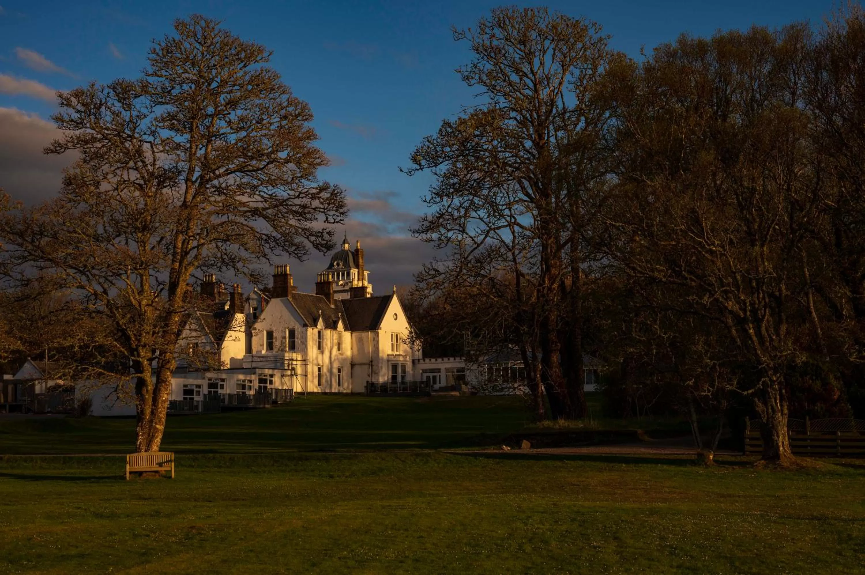 Property building in Skeabost House Hotel