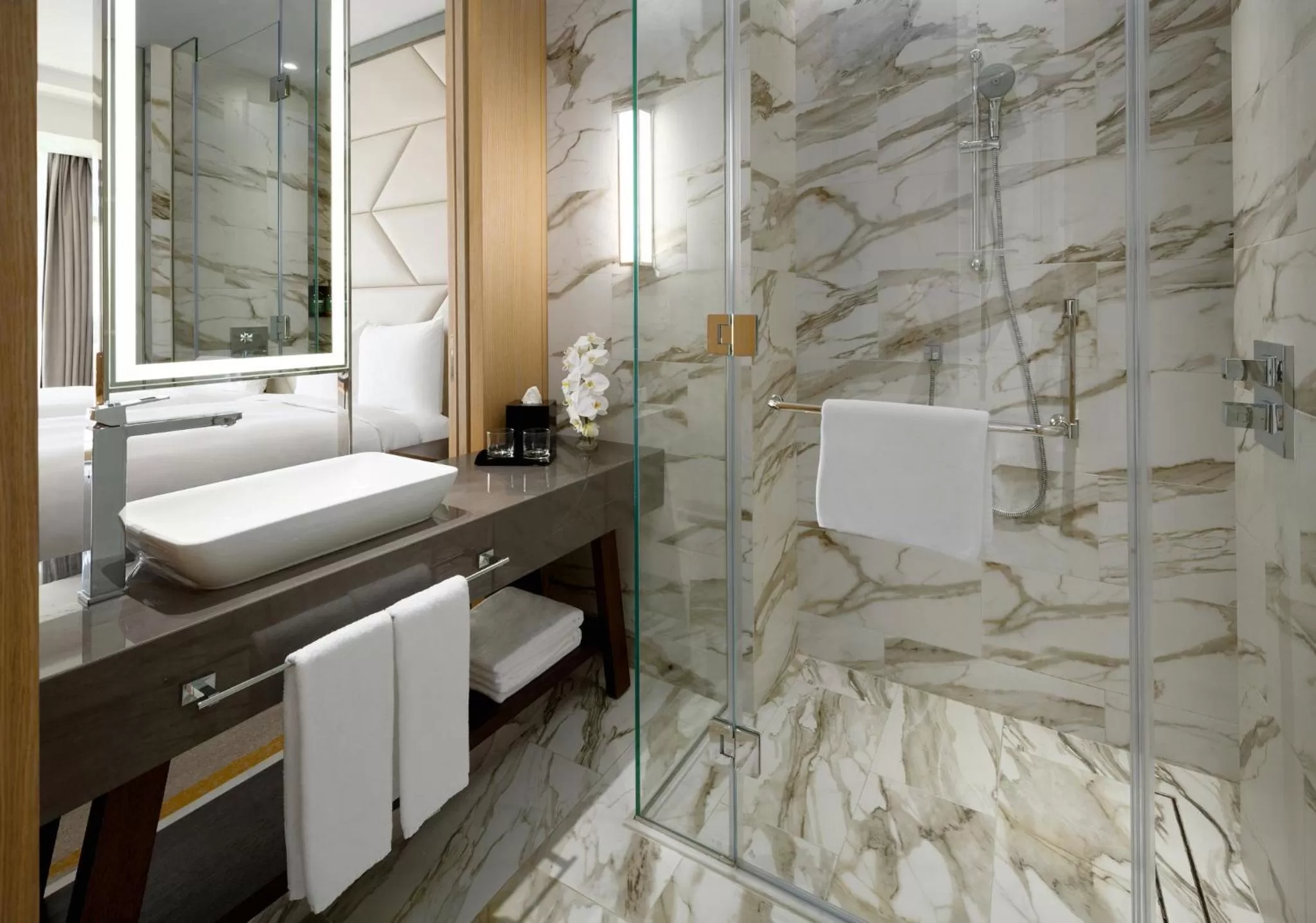 Bathroom in Crowne Plaza - Jeddah Al Salam by IHG