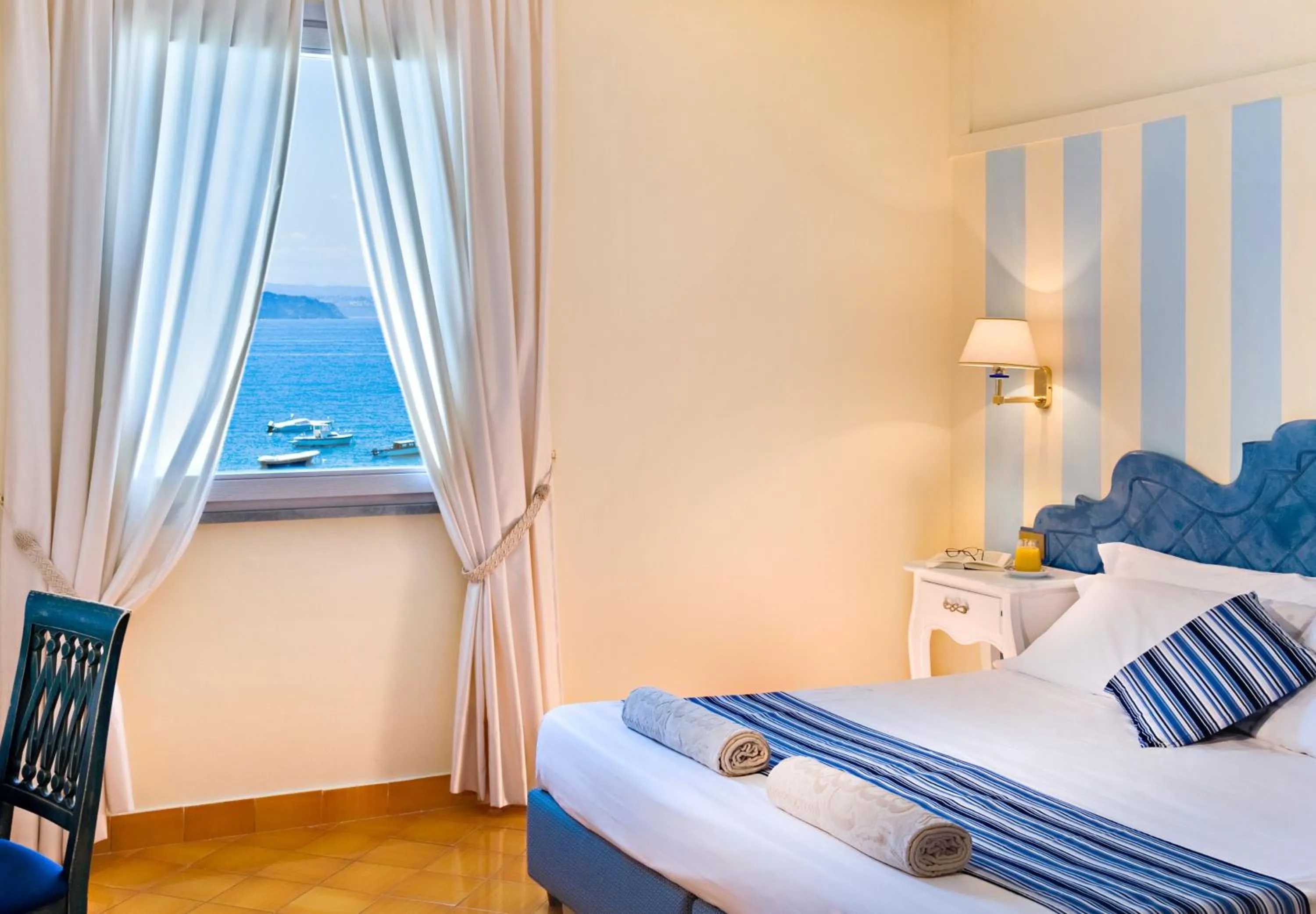 Double or Twin Room with Sea View in Hotel Mare Blu Terme