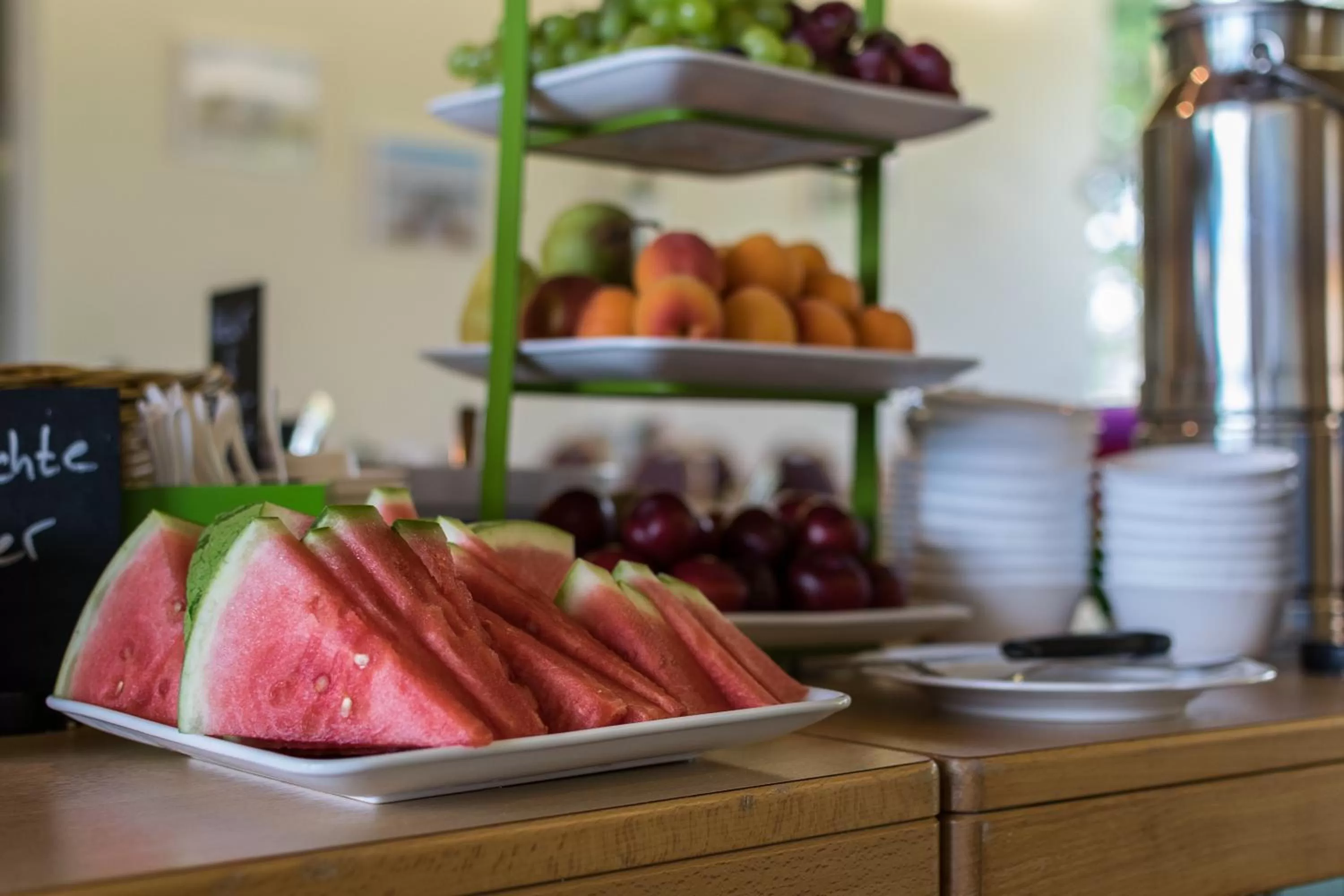 Buffet breakfast in Hotel Wald und See