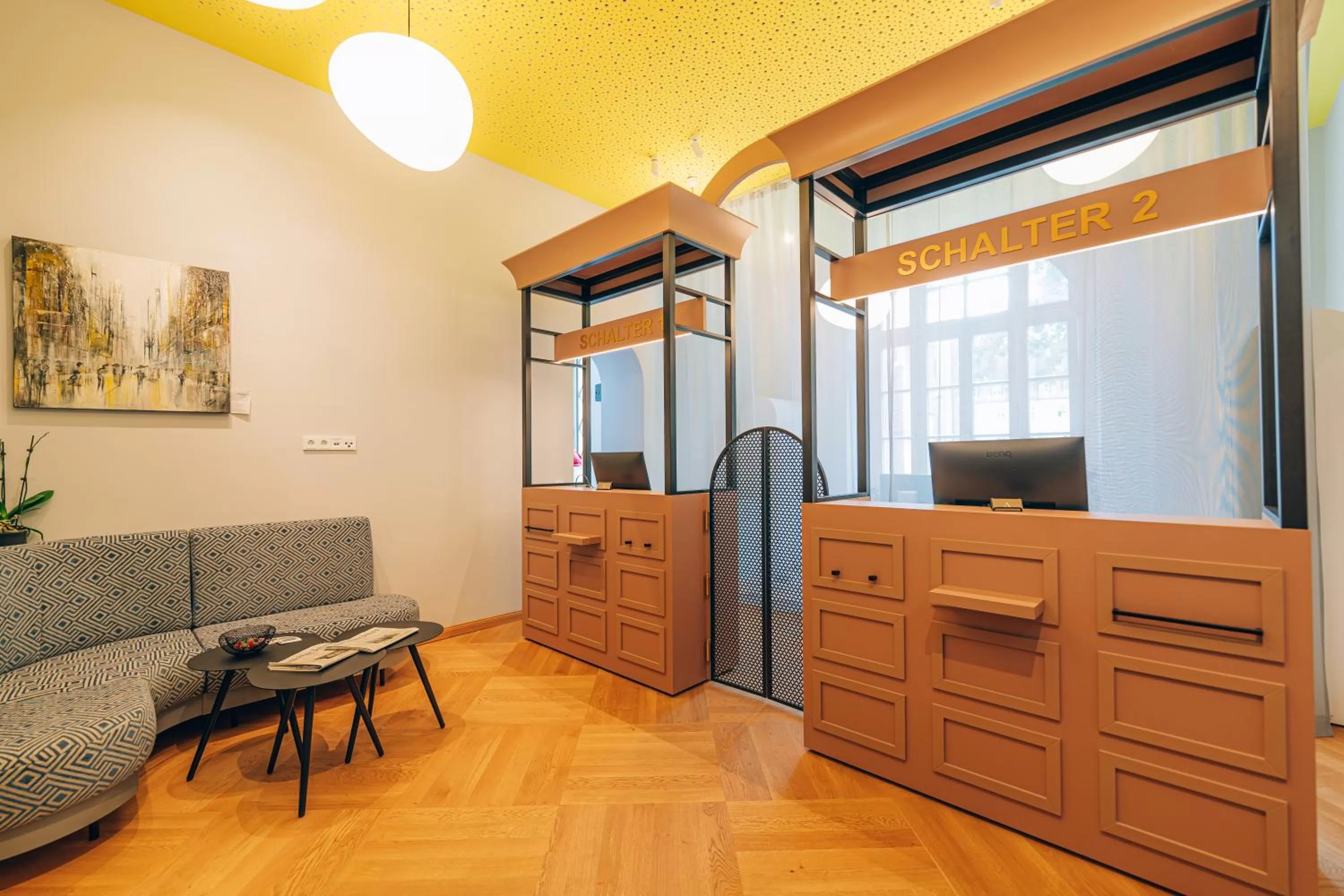 Lobby or reception in Hotel Amalia - Boutique Hotel