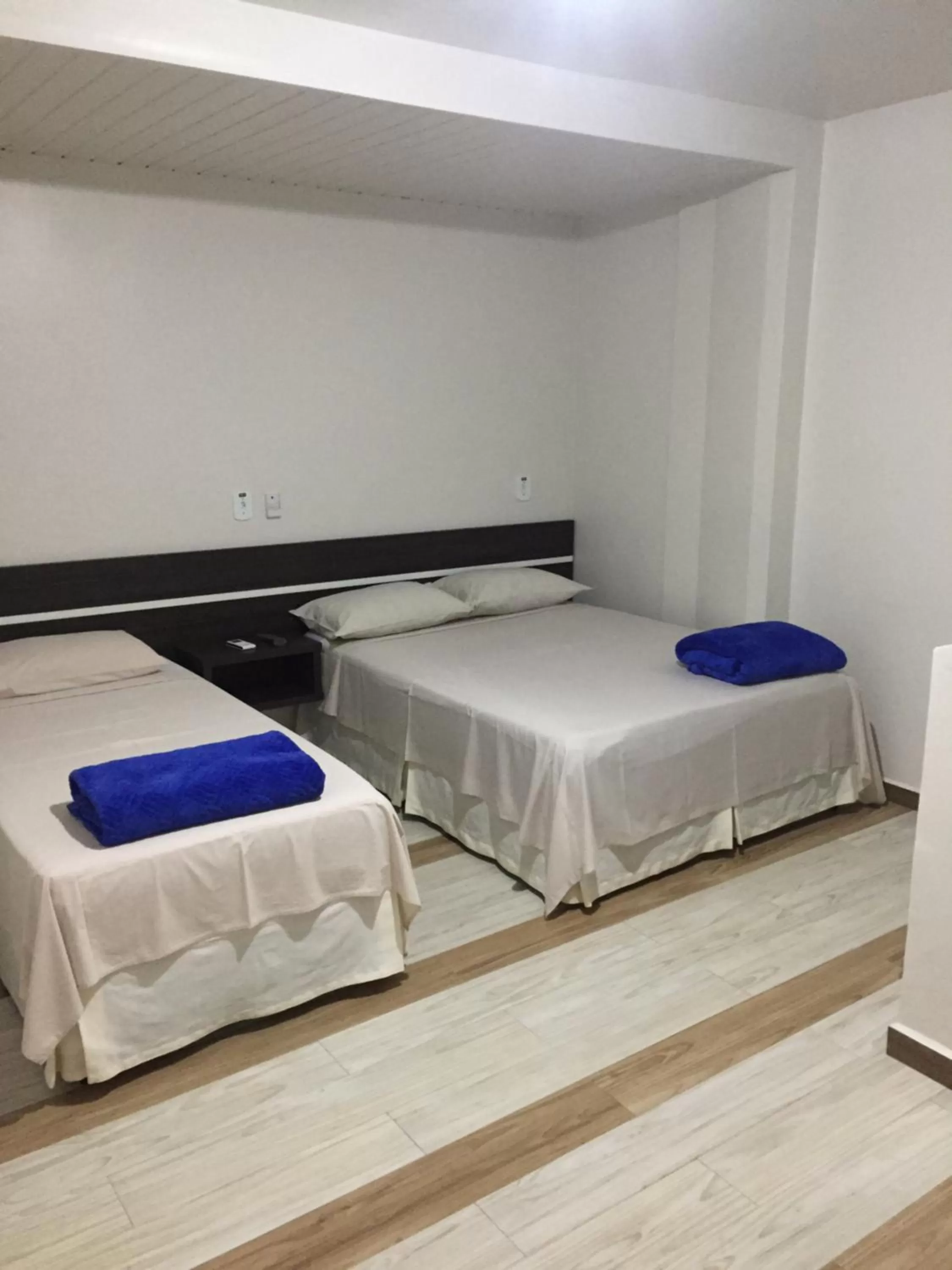 Bed in Hotel Paradizzo