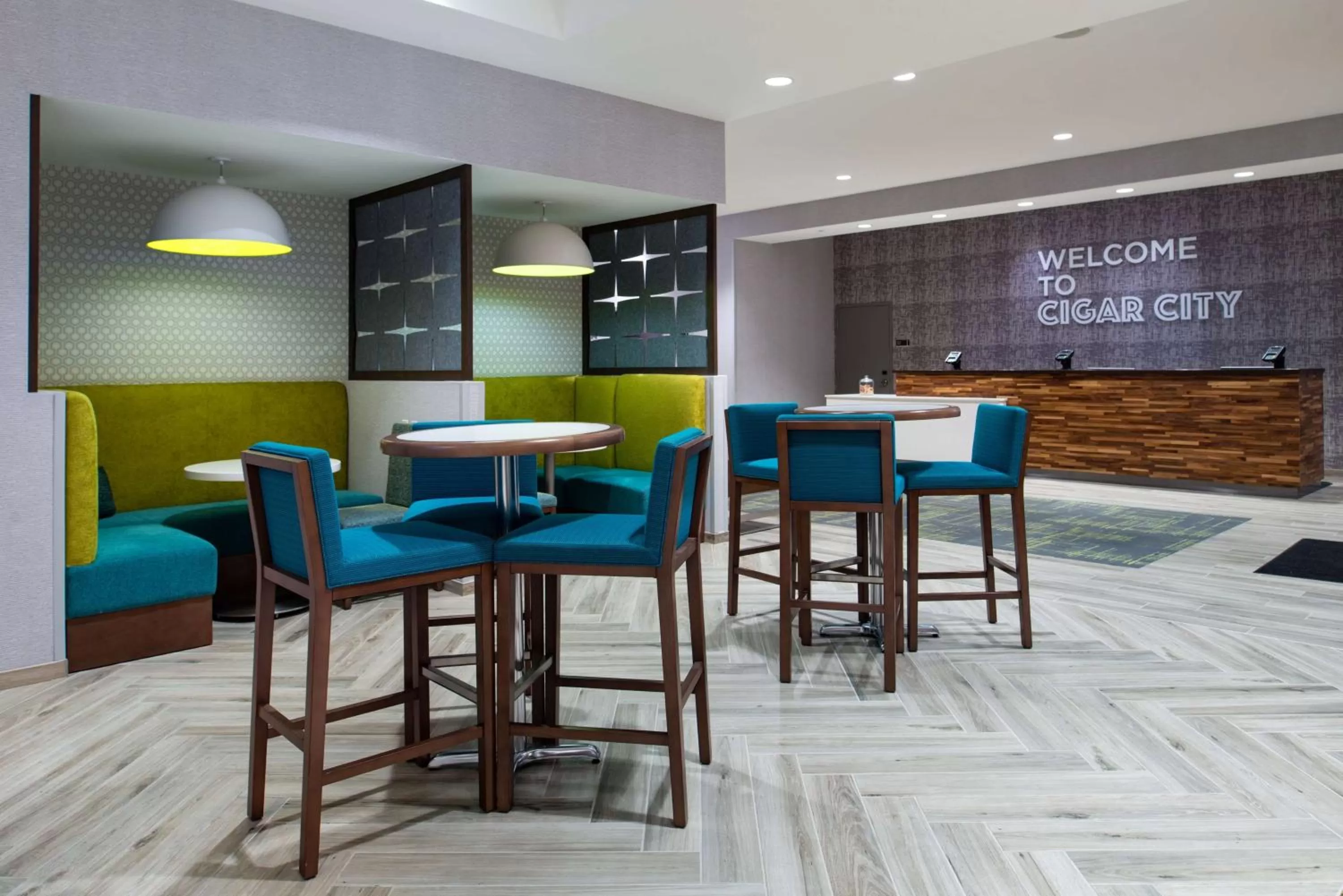 Lobby or reception in Hampton Inn Tampa Downtown Channel District