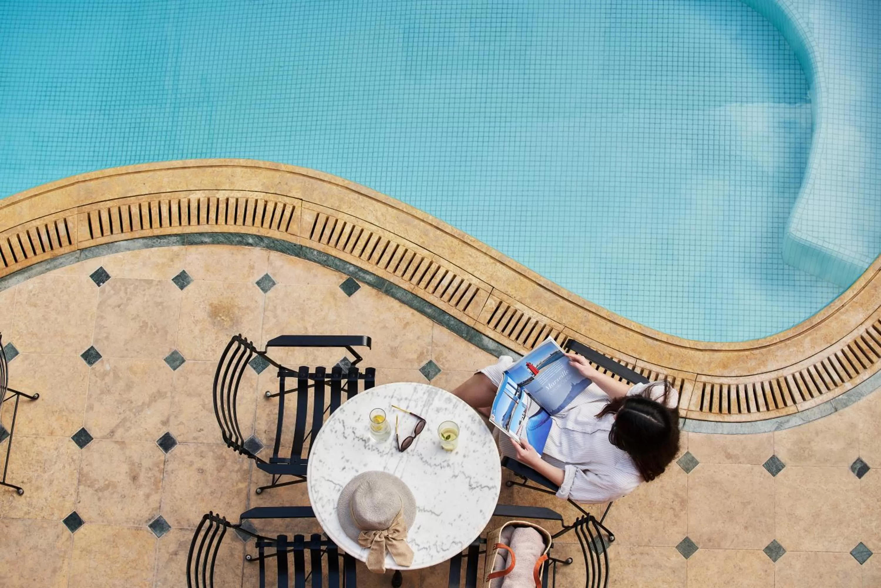 Swimming pool in Hotel Ippoliti