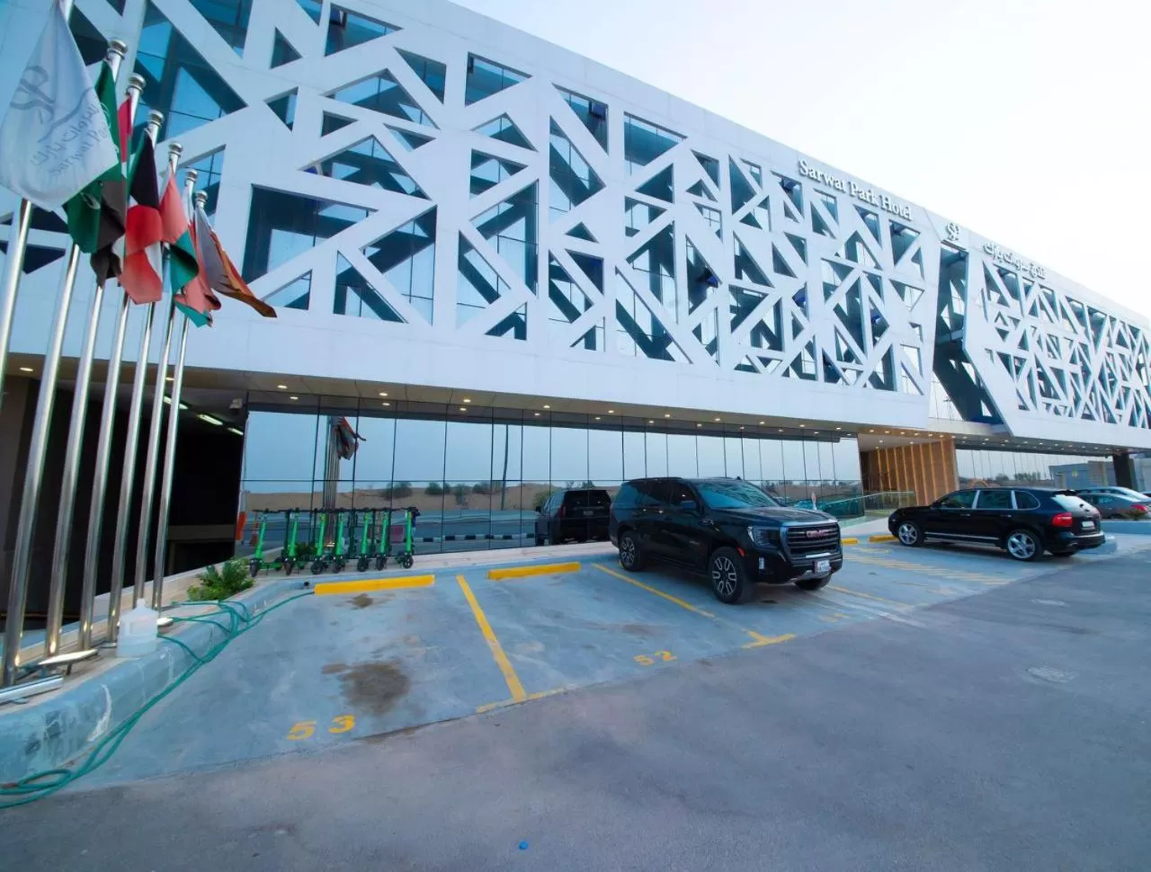 Property building in Sarwat Park Hotel Riyadh - Diplomatic Quarter