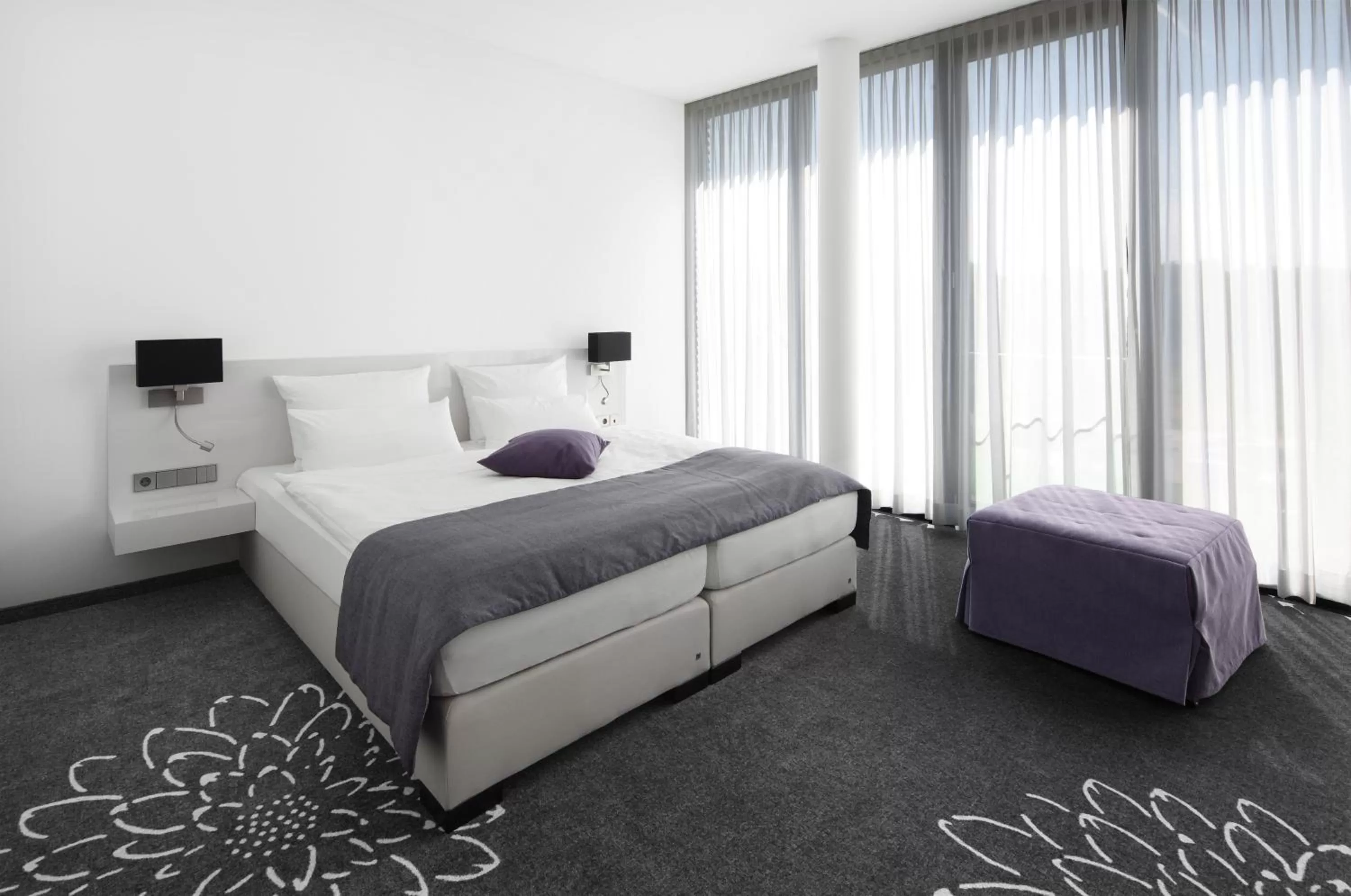 Bed in Hotel Otterbach