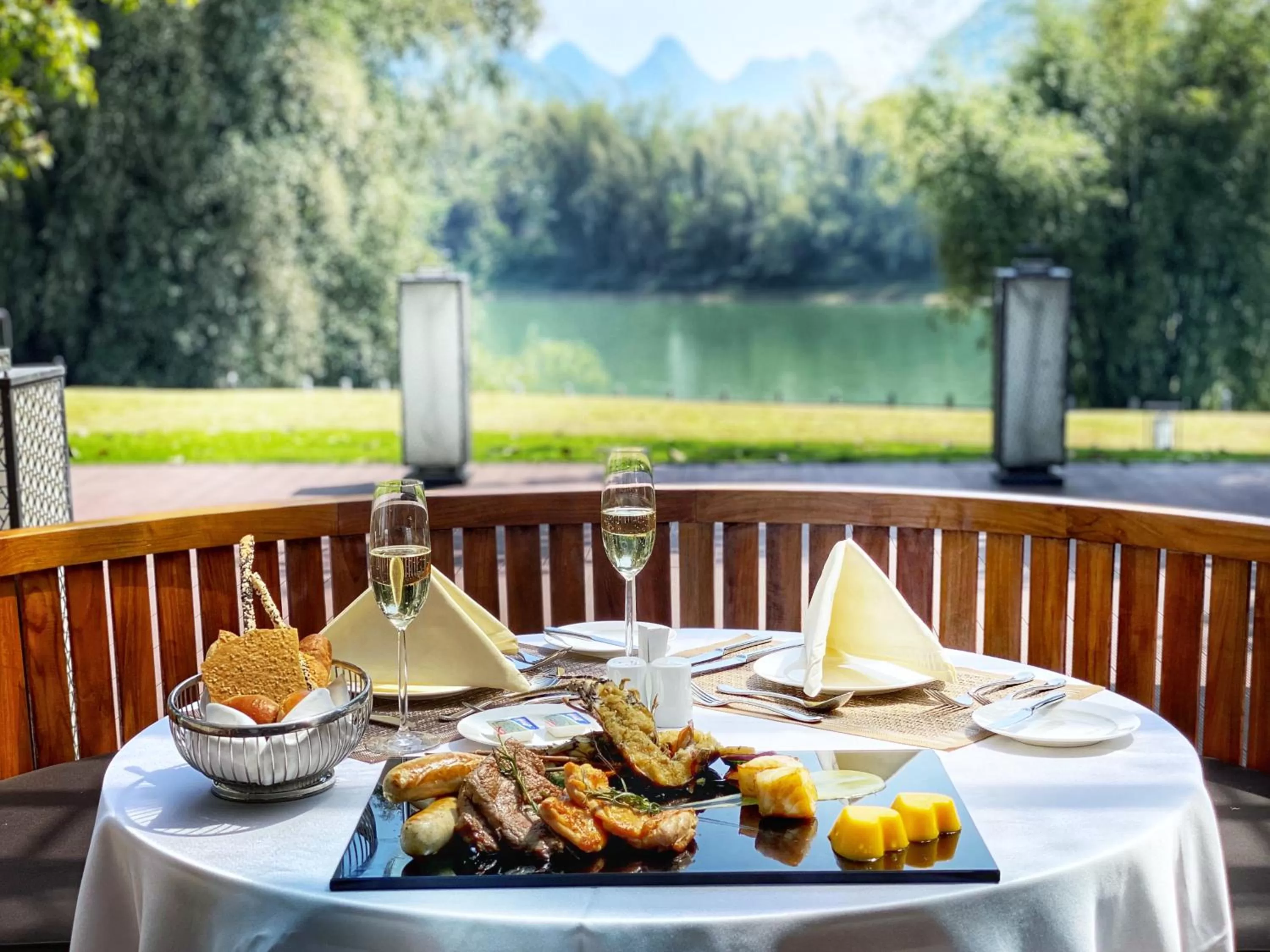 Food and drinks in Banyan Tree Yangshuo