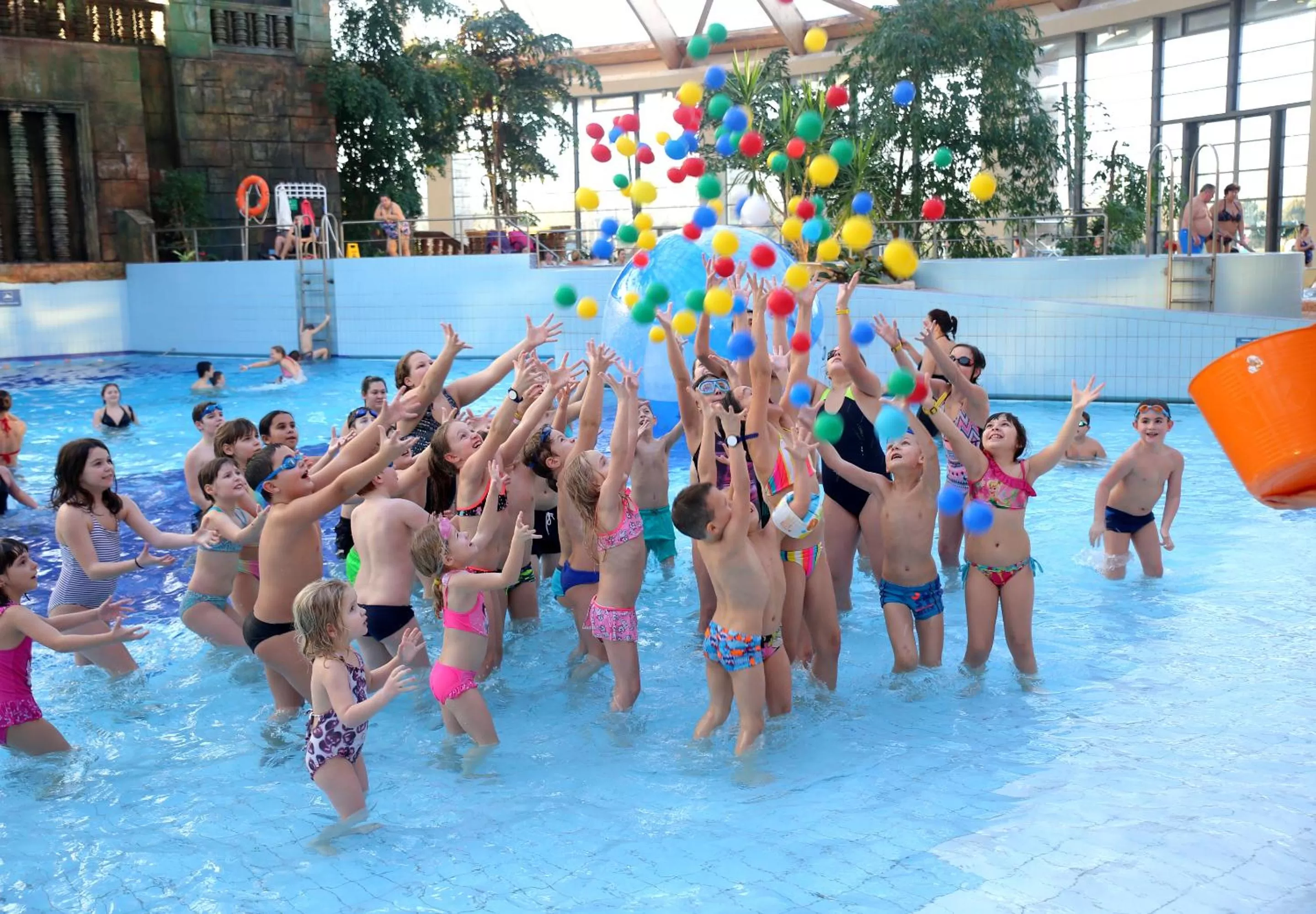 Aqua park in Aquaworld Resort Budapest