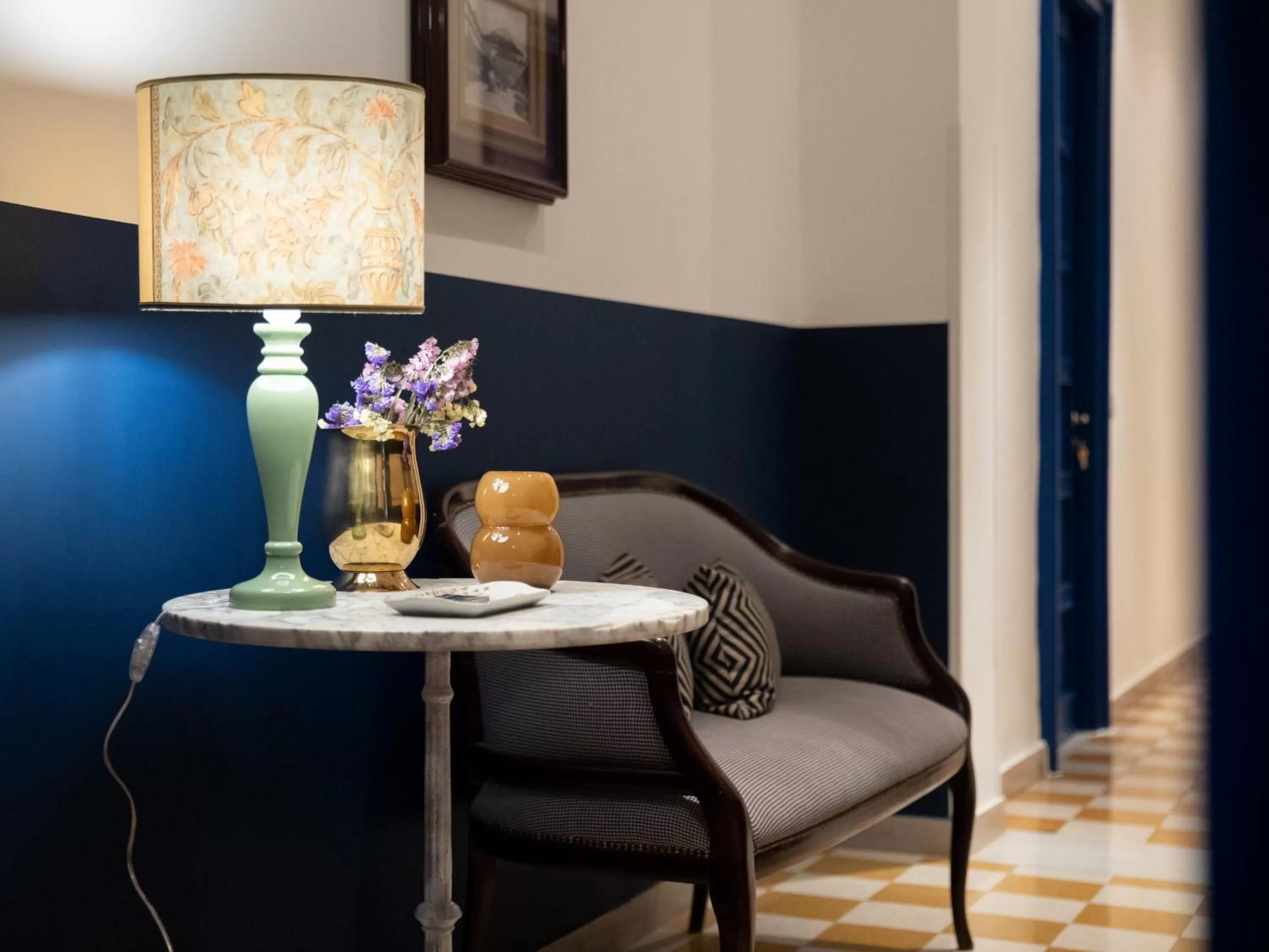 Decorative detail in Salotto Borbonico