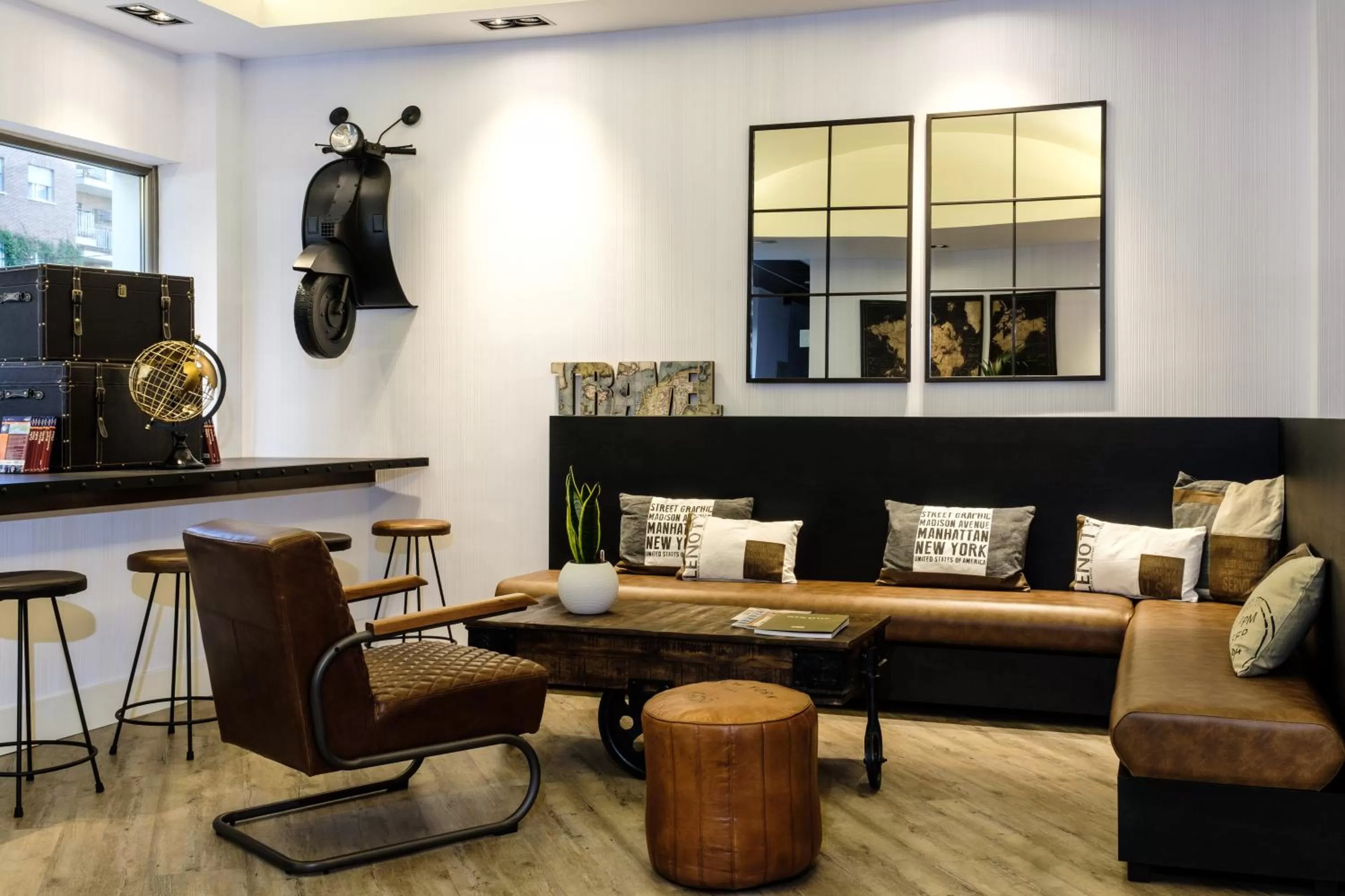 Living room in Clement Barajas