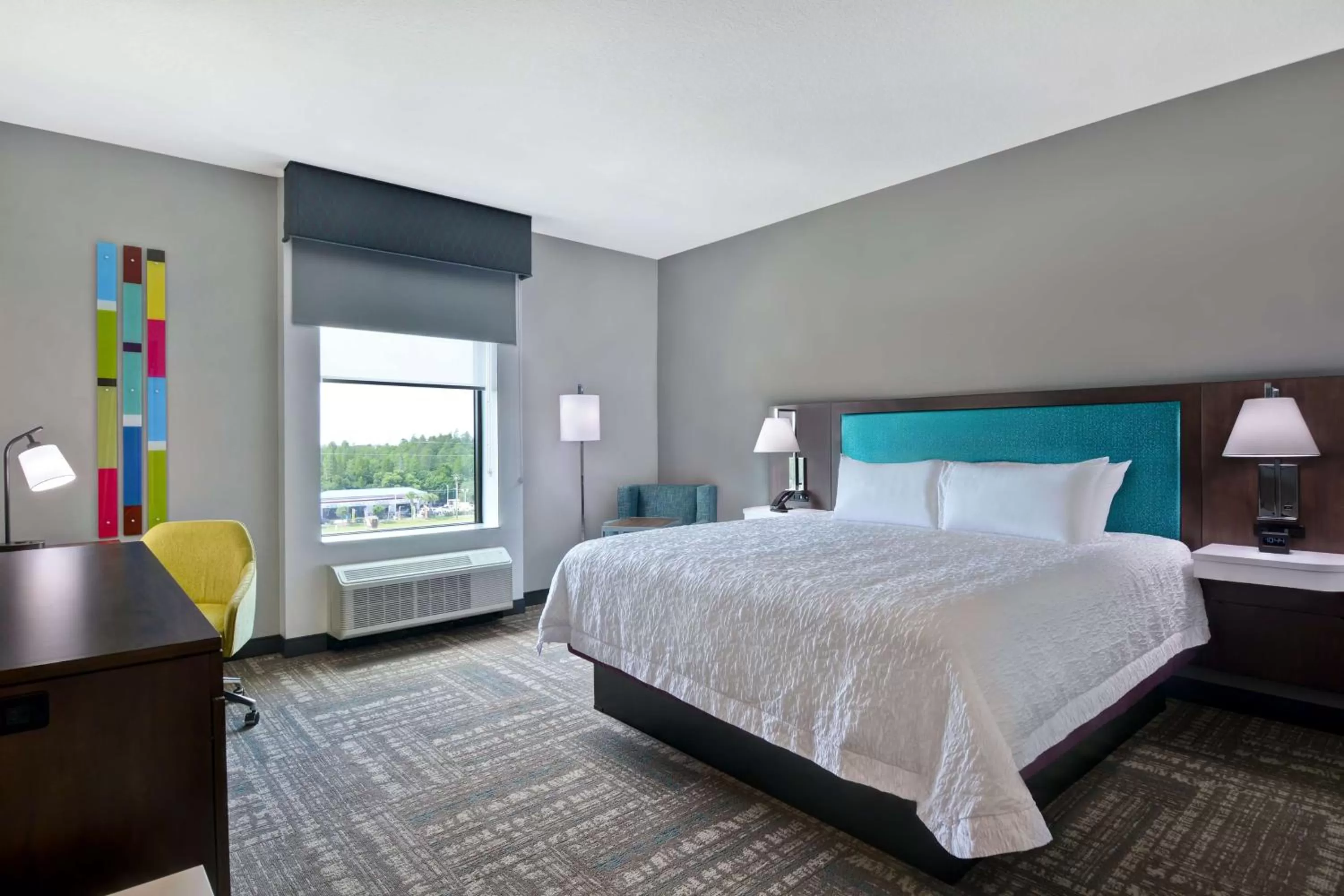 Bed in Hampton Inn & Suites Tampa Riverview Brandon