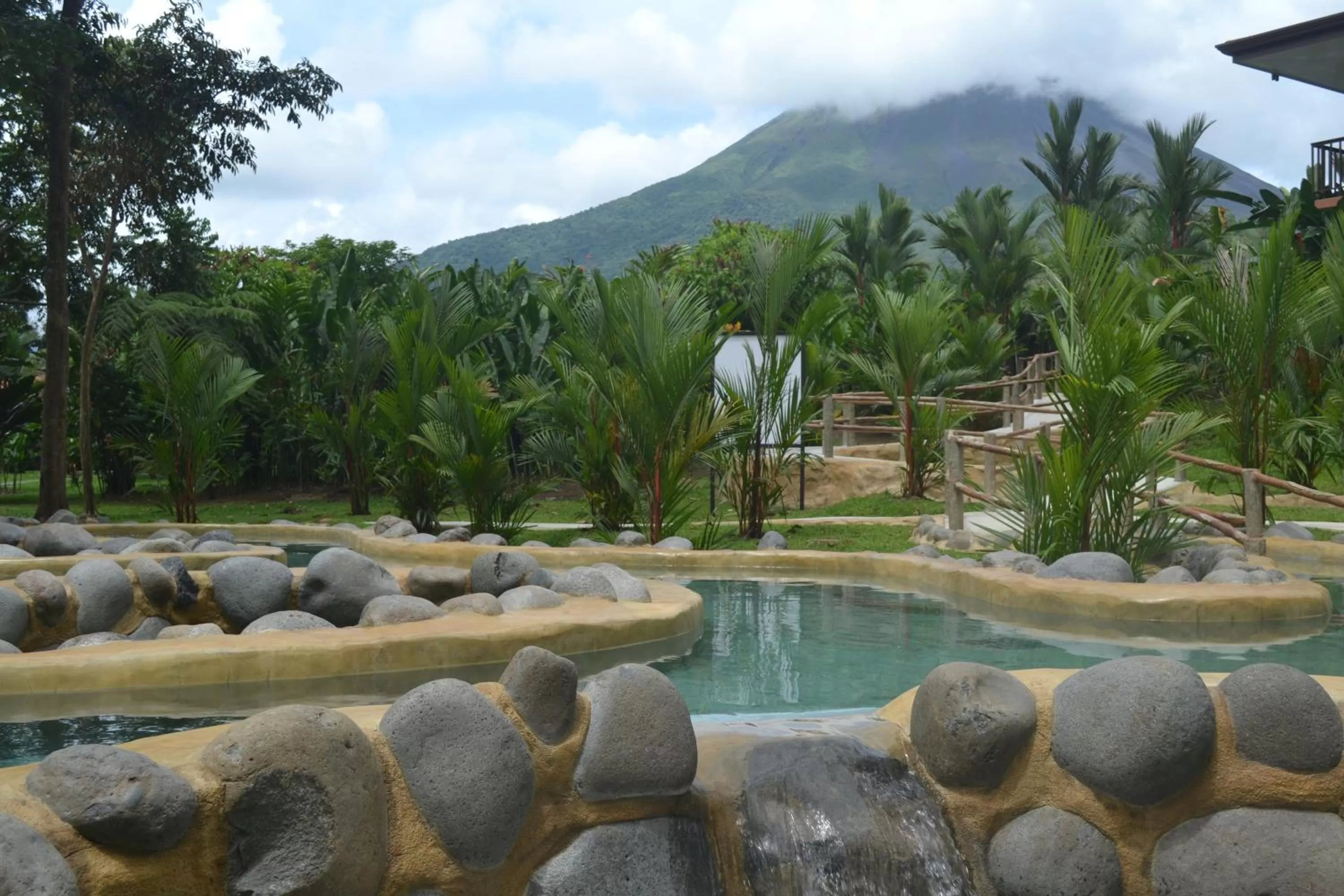 Hot Spring Bath in Volcano Lodge, Hotel & Thermal Experience