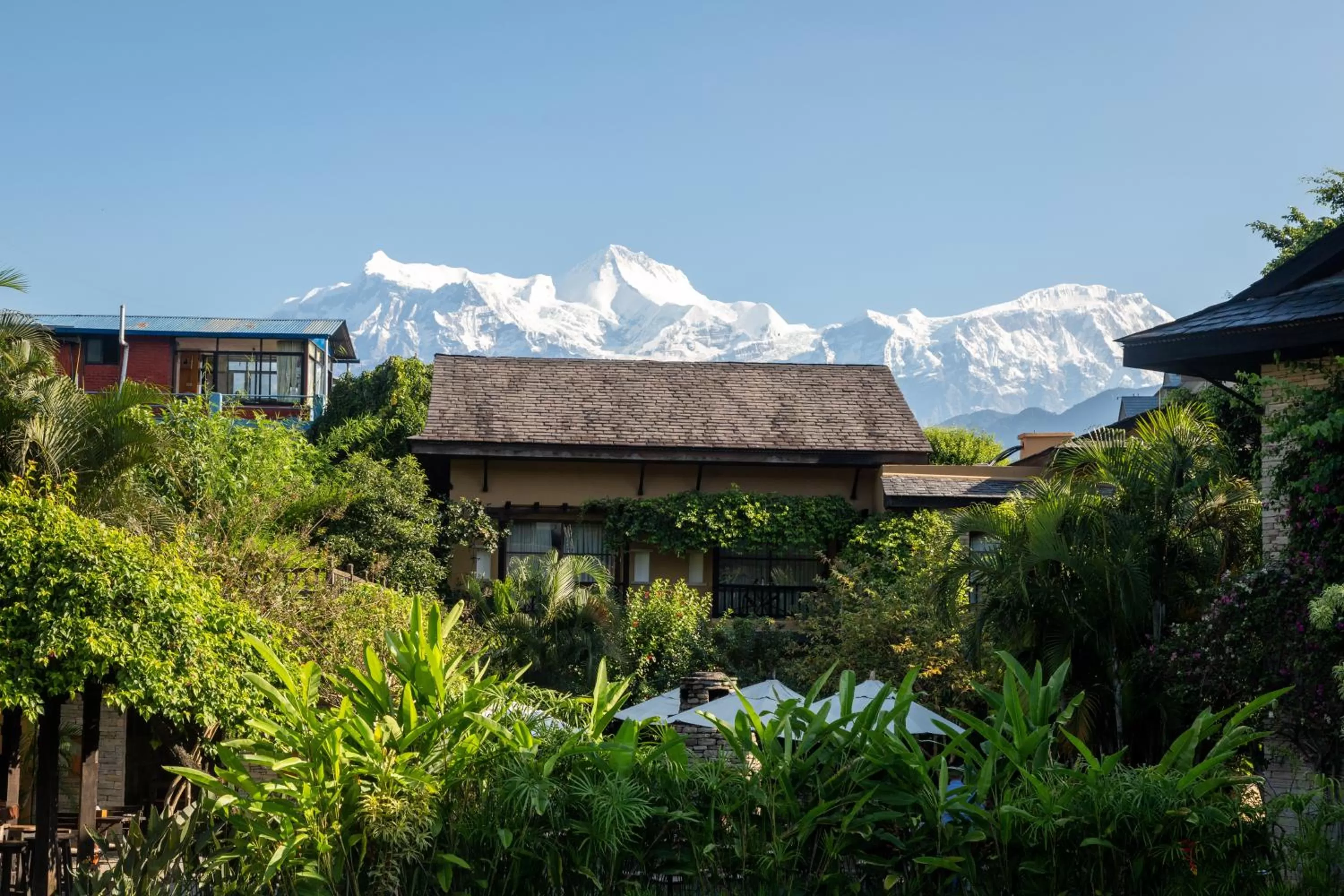 Property building in Temple Tree Resort & Spa, Pokhara