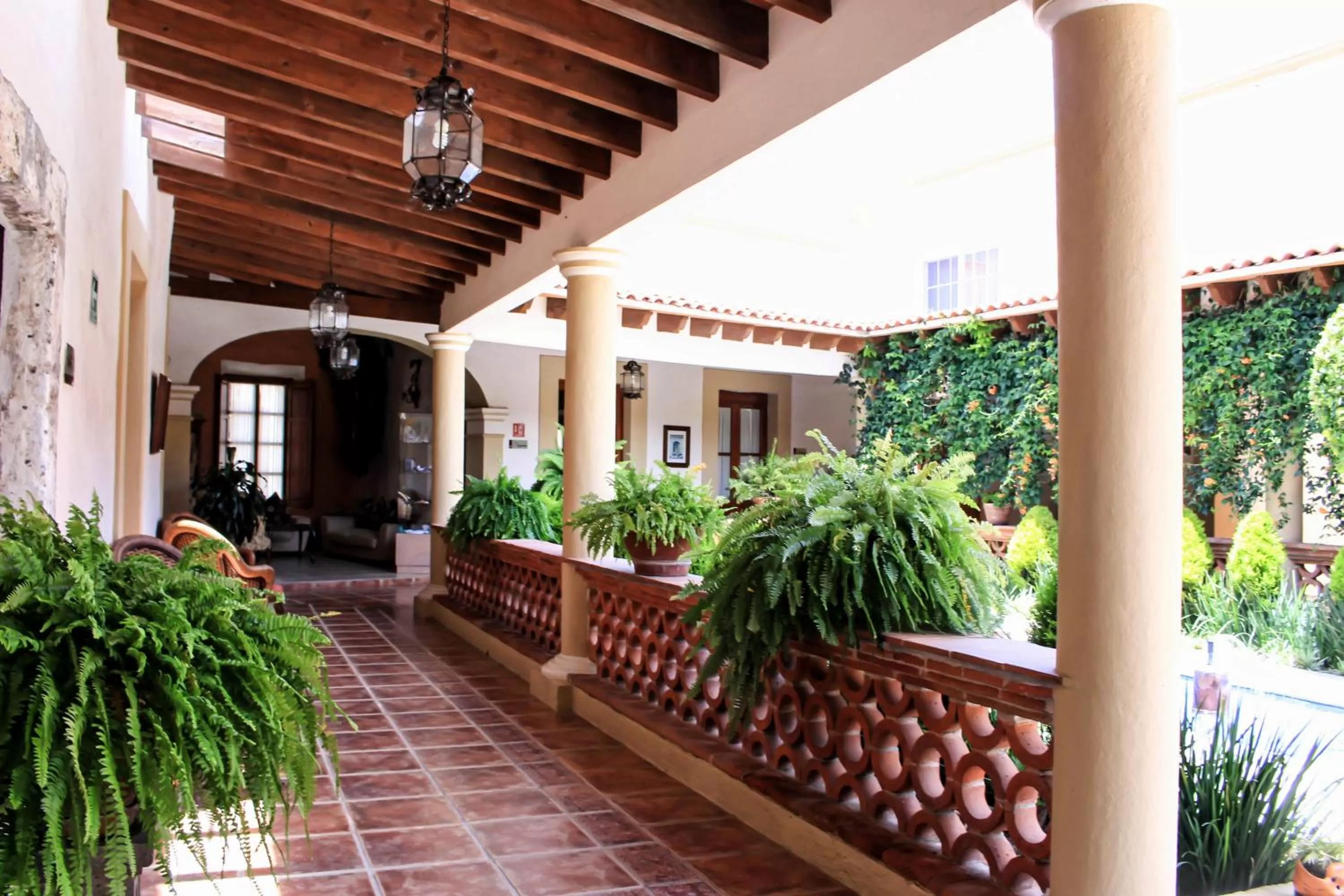 On site in Hotel Boutique La Granja