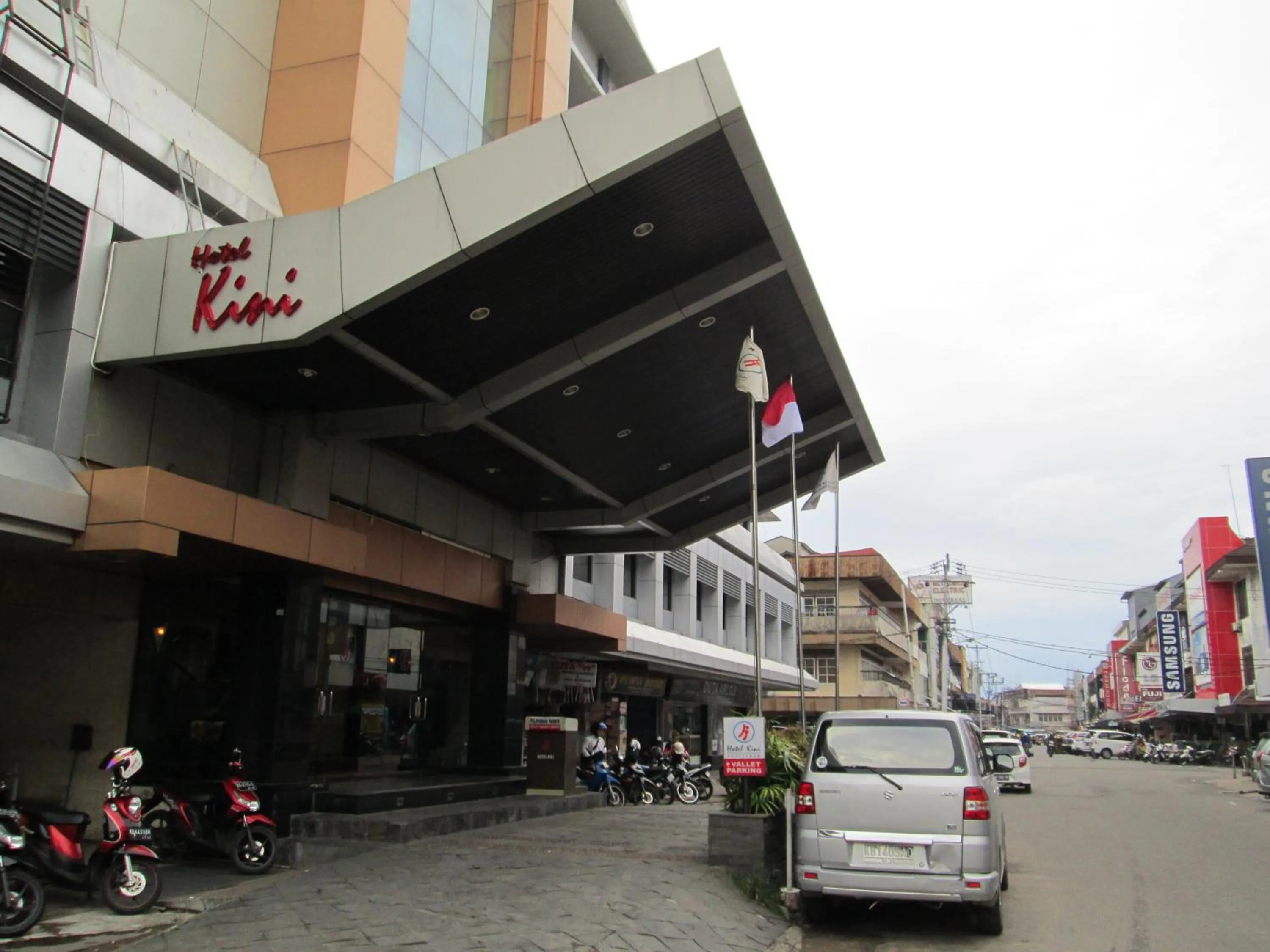 Facade/entrance in Hotel Kini Pontianak