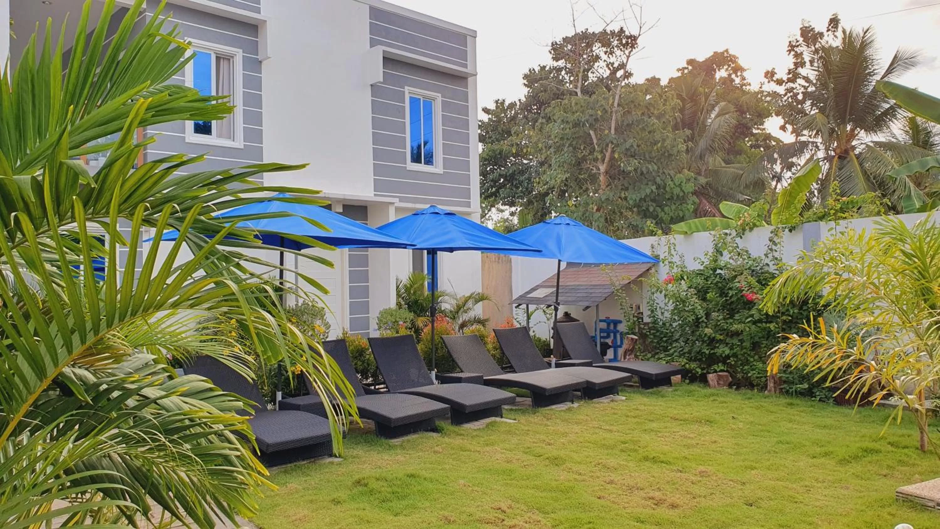 Garden view in Sapphire Boutique Resort