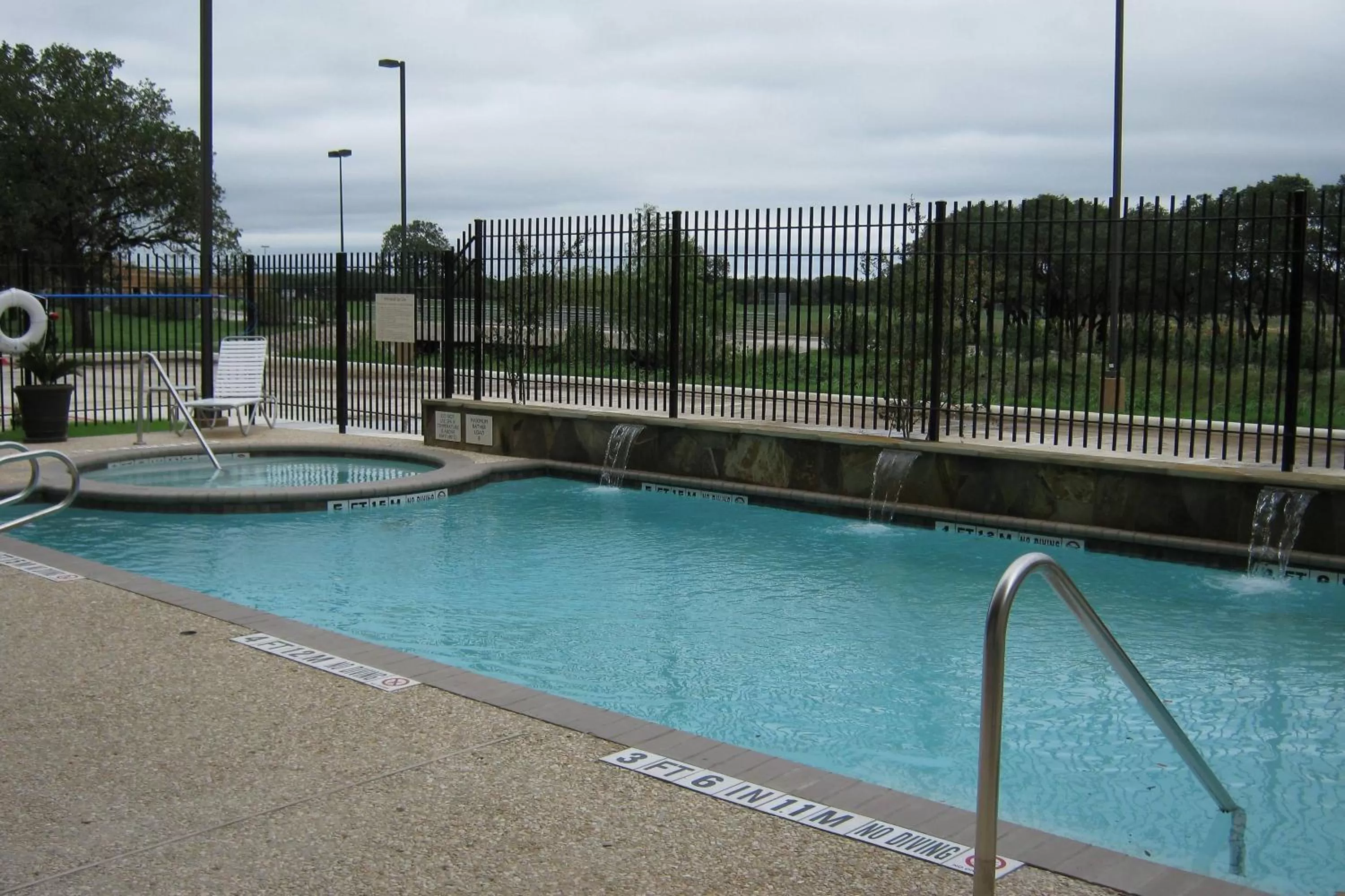 Swimming pool in Fairfield Inn and Suites by Marriott San Antonio Boerne