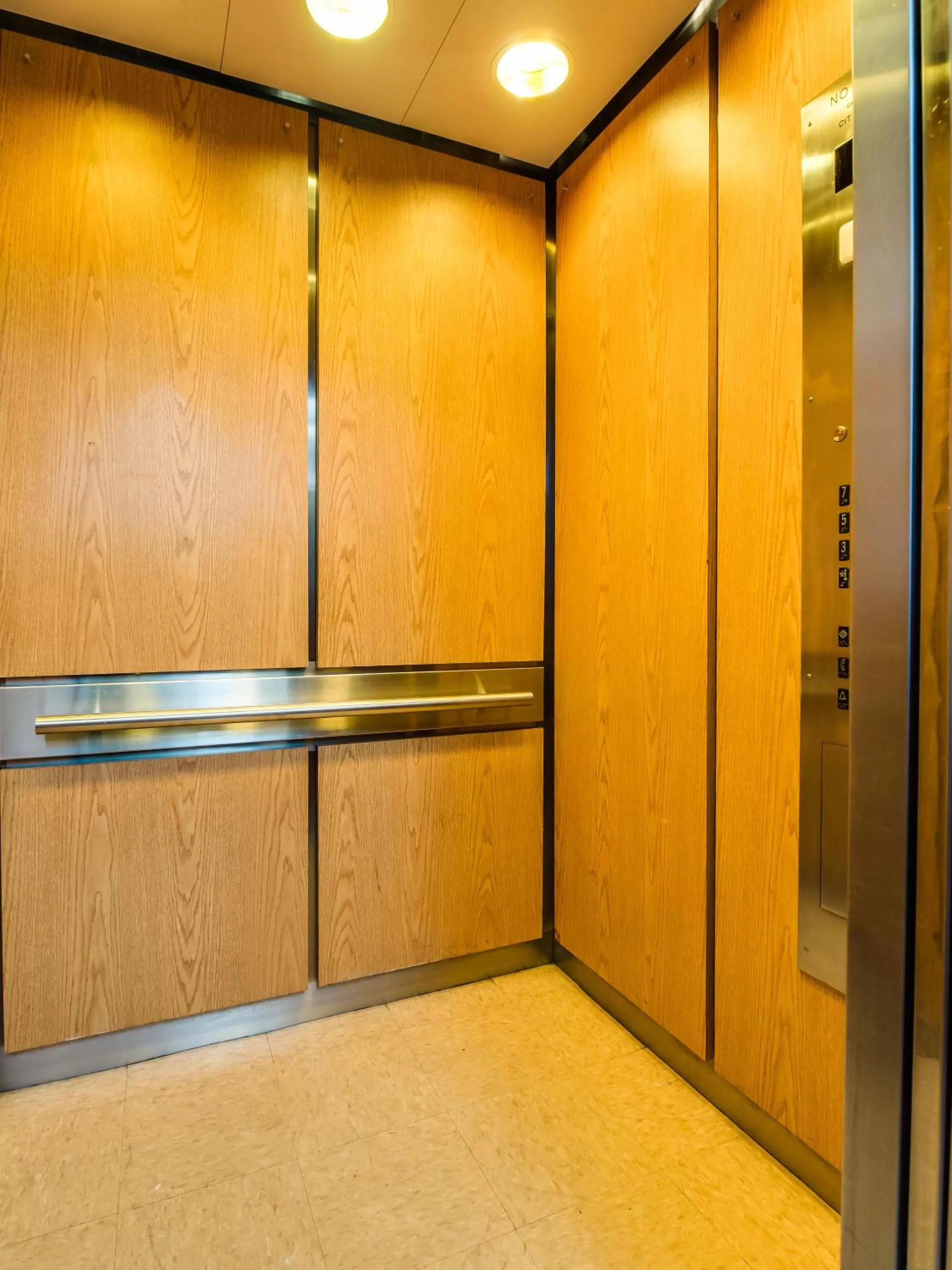 Decorative detail in Leo House