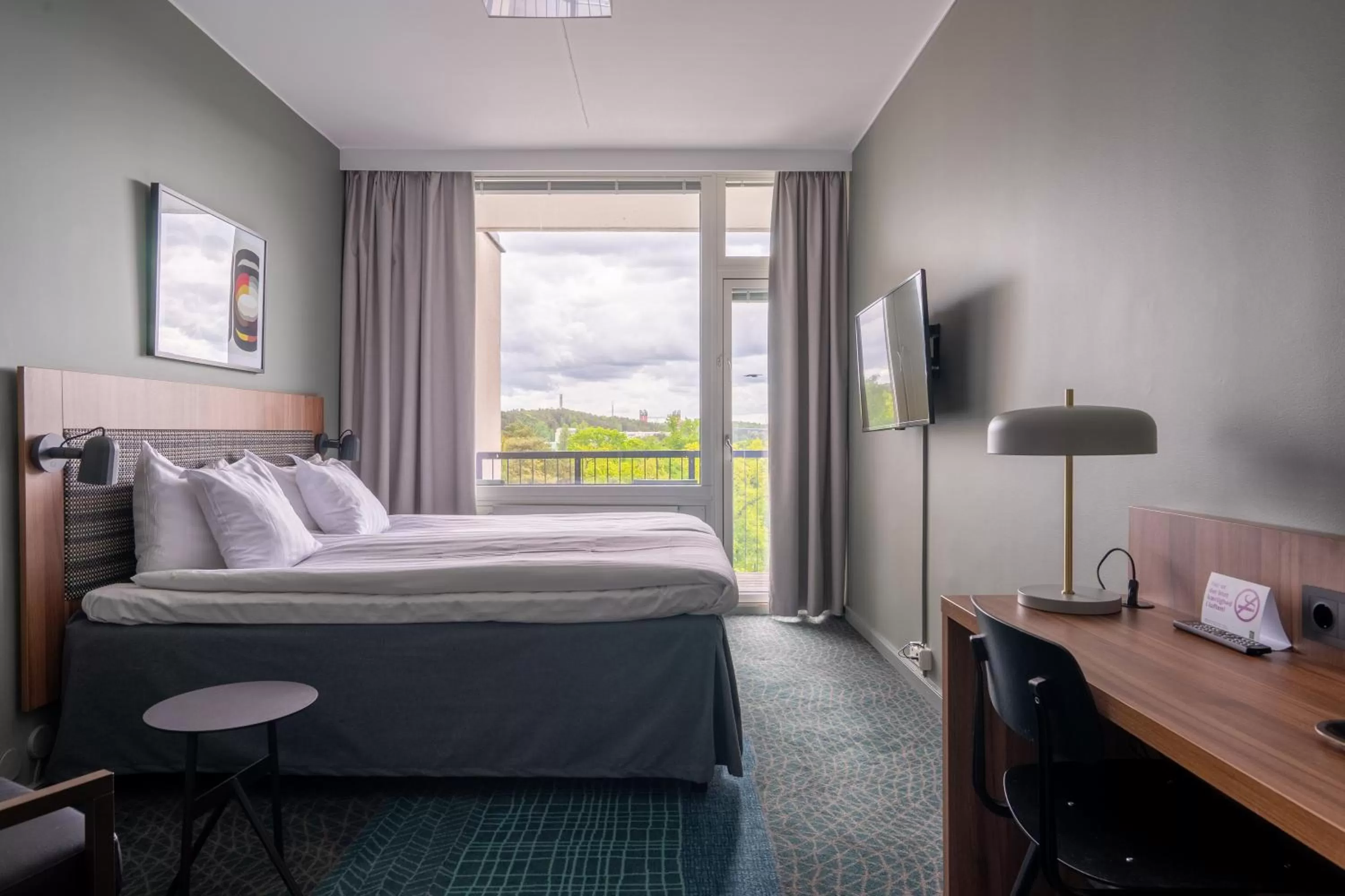 Photo of the whole room, Bed in Quality Hotel Park Södertälje City