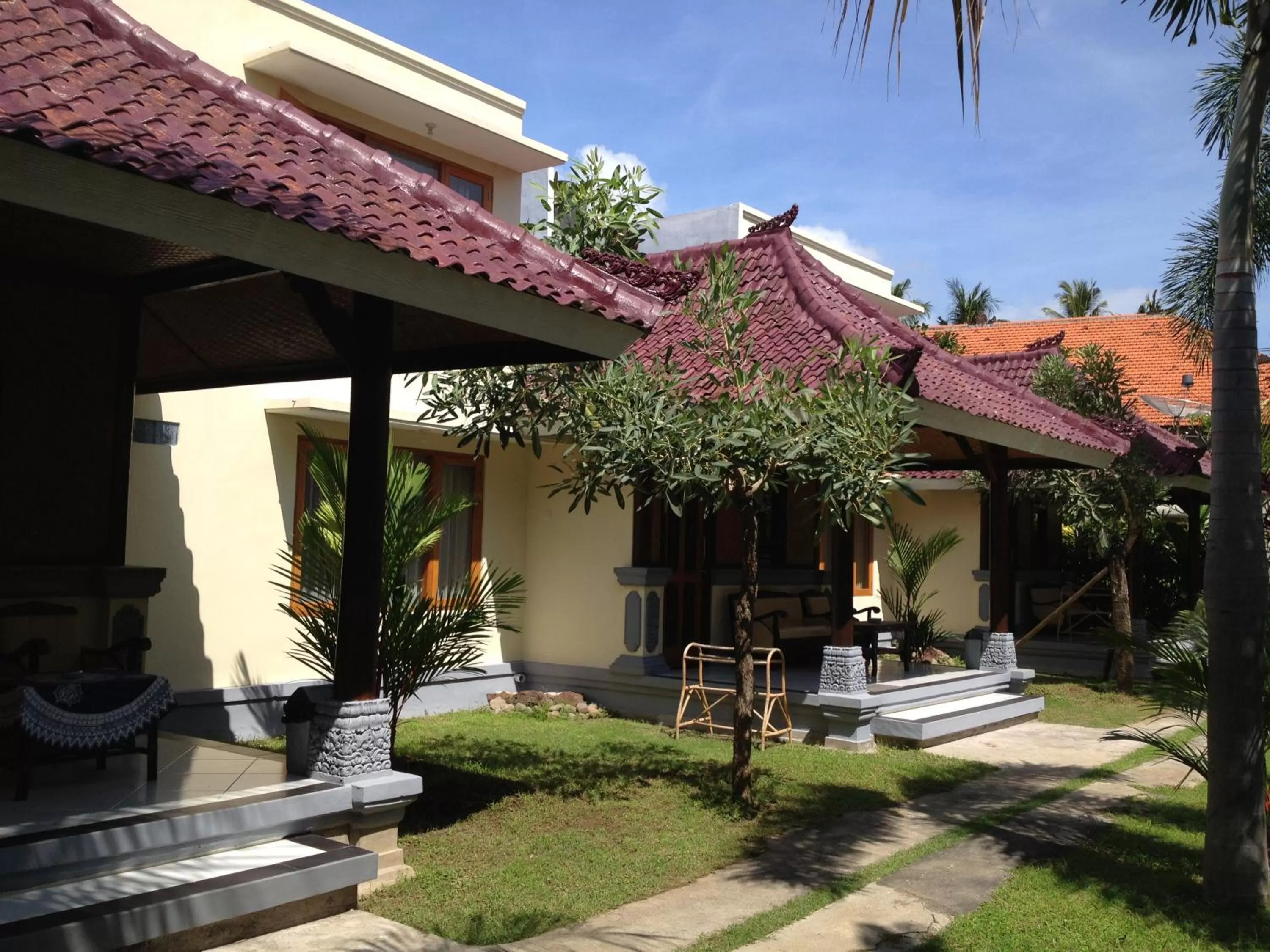 Property building, Patio/Outdoor Area in Astina Hotel