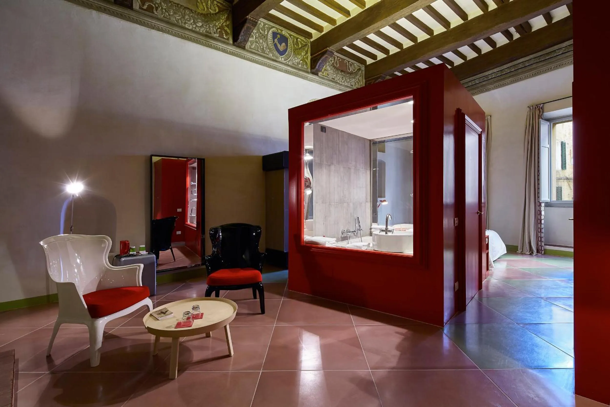 Bathroom in Palazzetto Rosso - Art Hotel