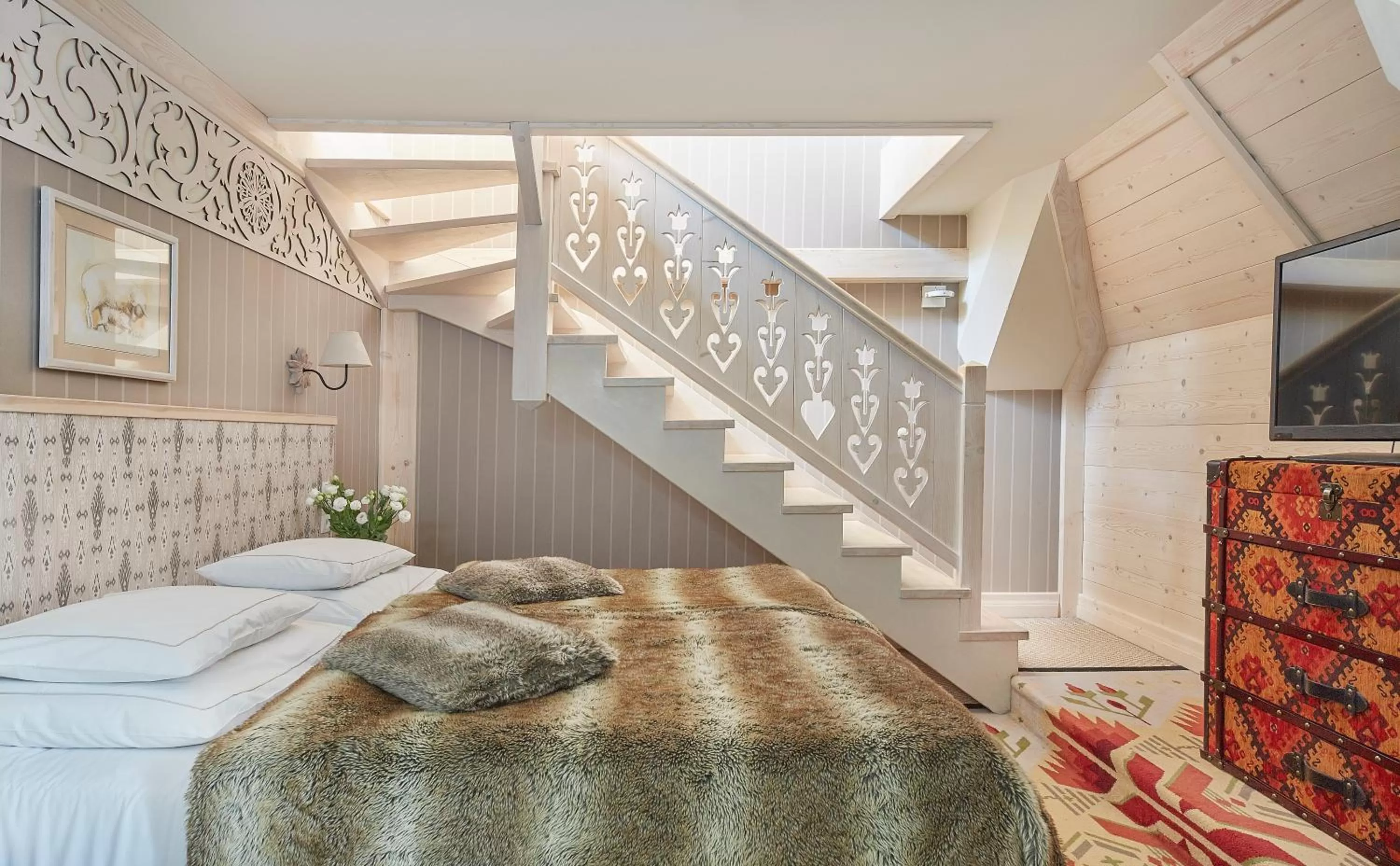 Photo of the whole room, Bed in Aries Hotel & SPA Zakopane