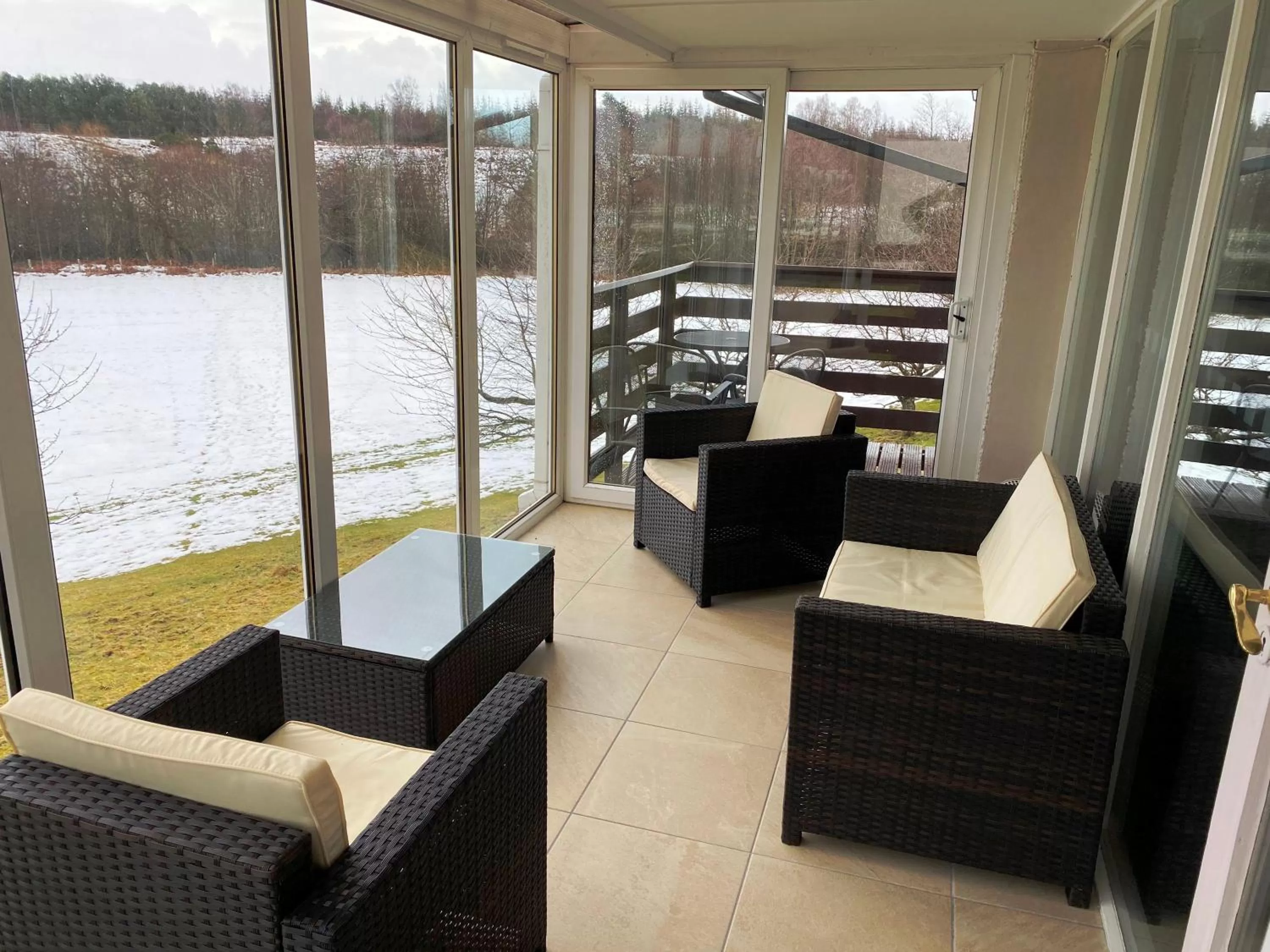 Patio in Macdonald Spey Valley Resort