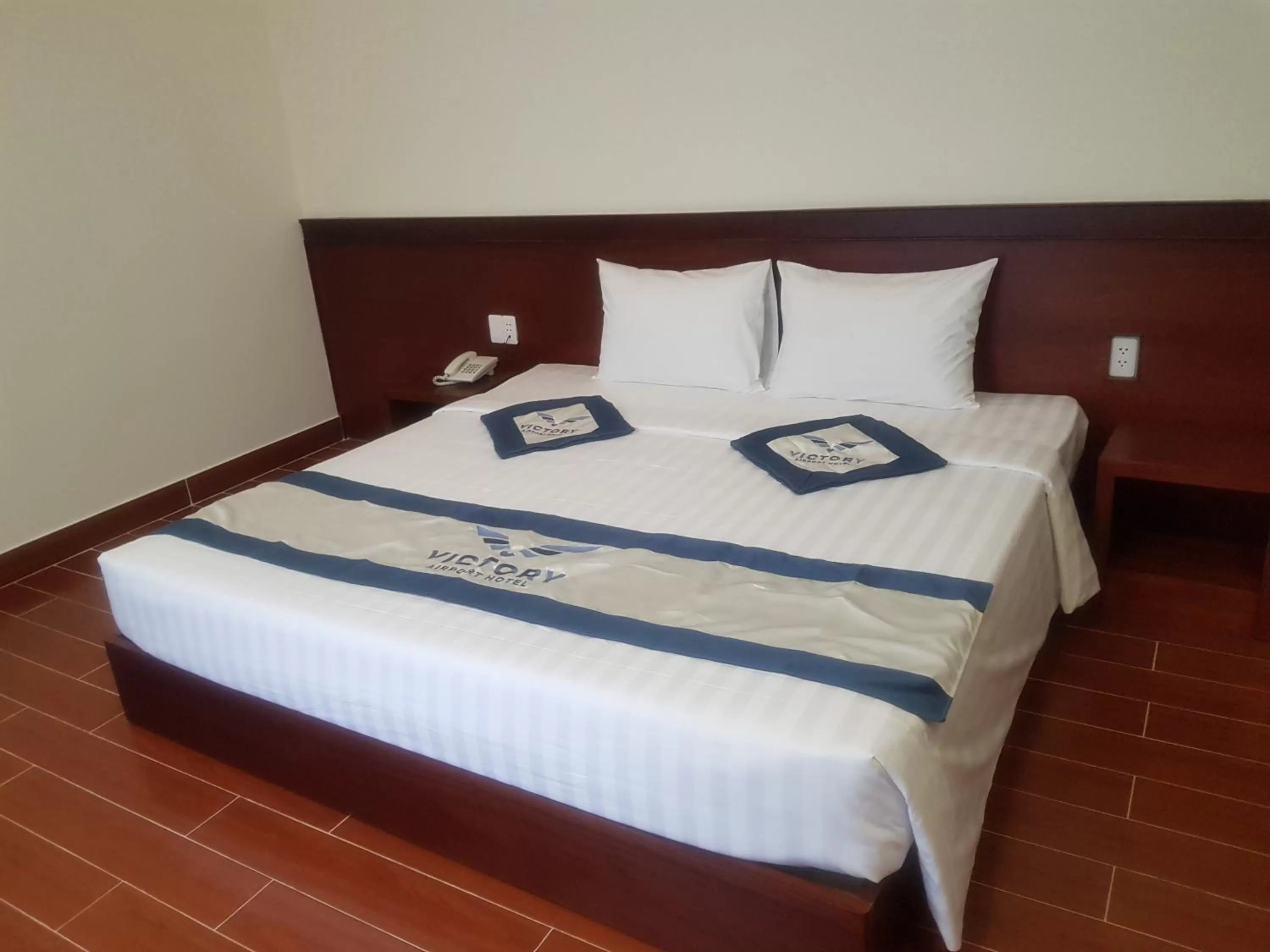 Bed in Victory Airport Hotel