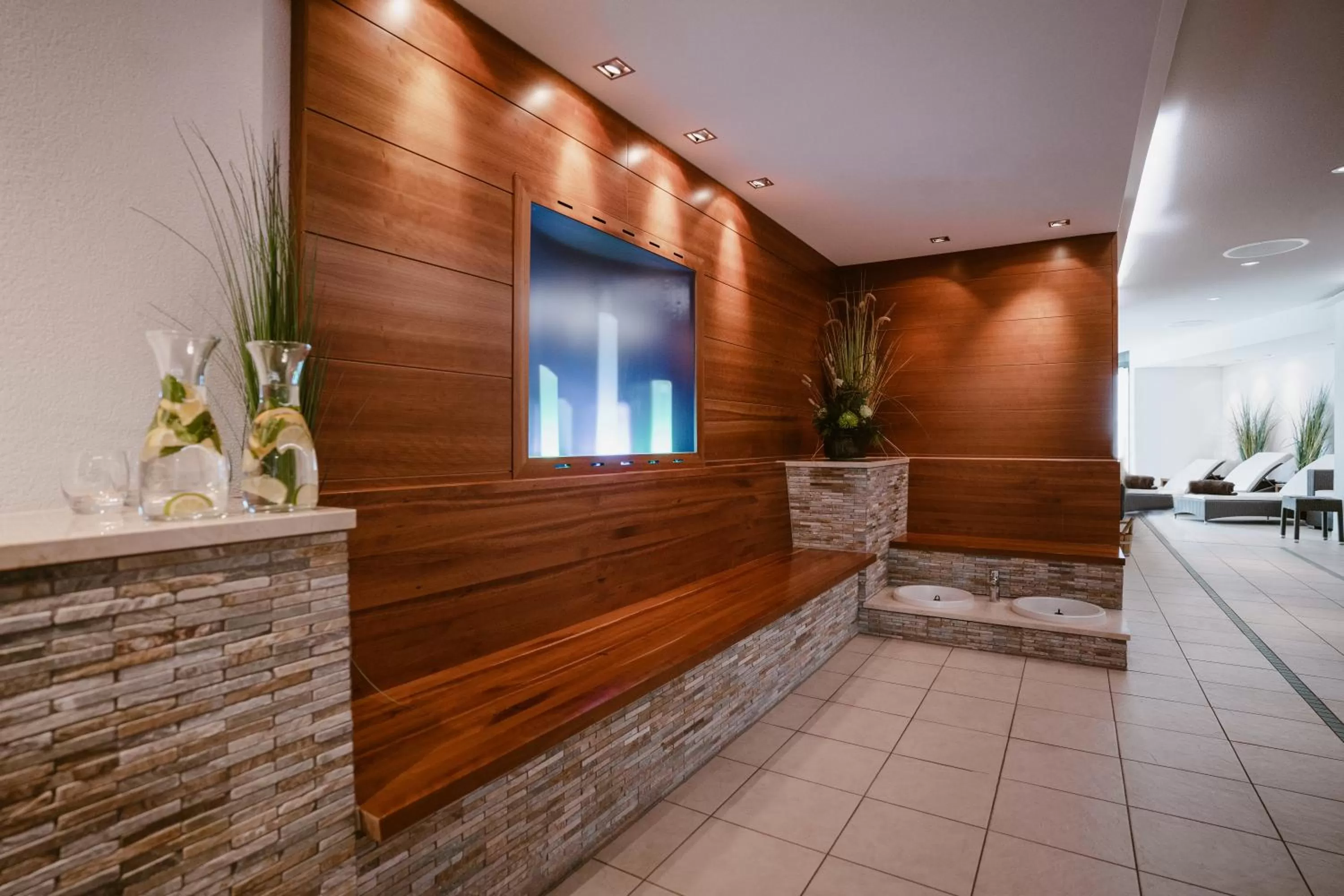 Sauna in Parkhotel St.Leonhard