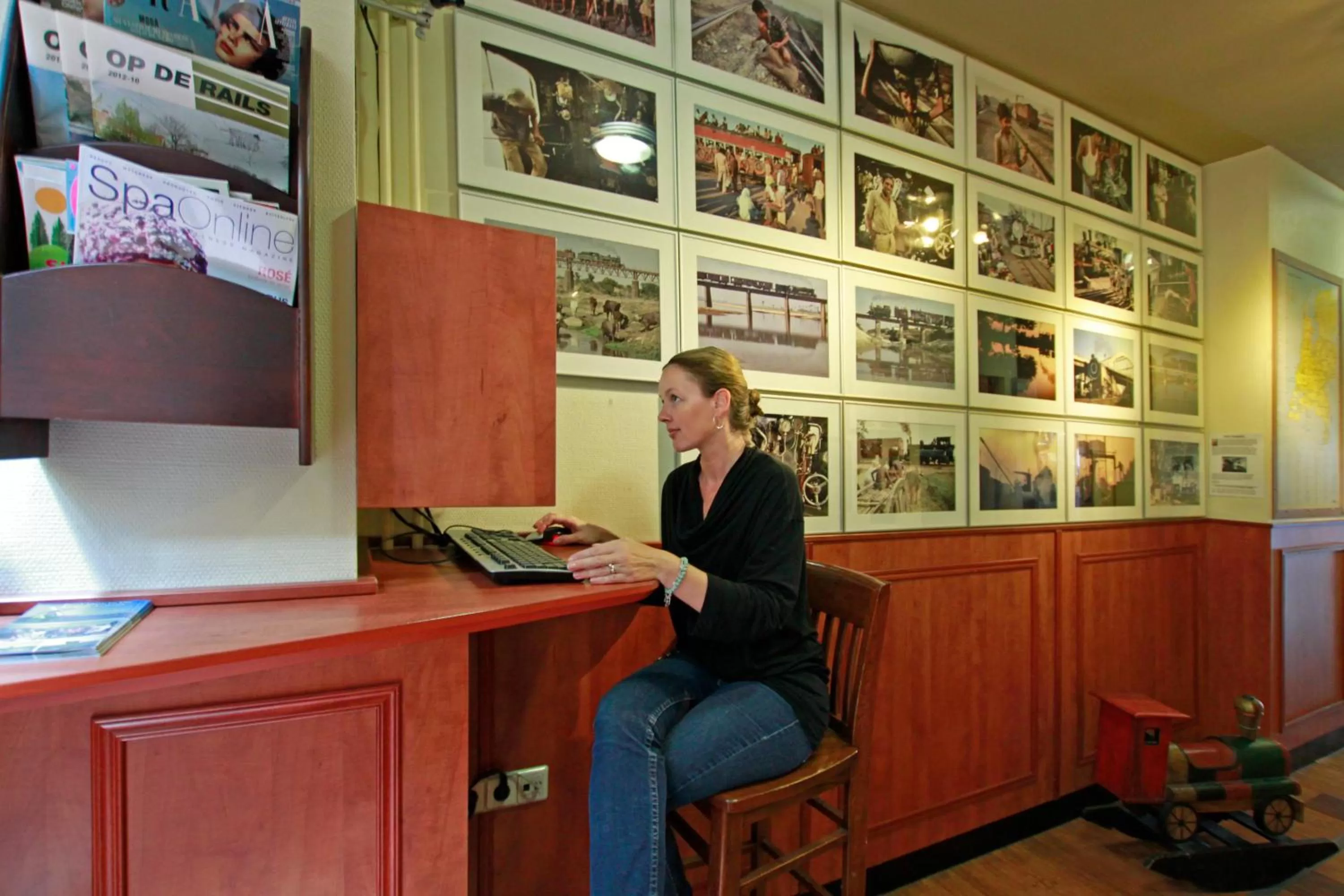 People in A-Train Hotel