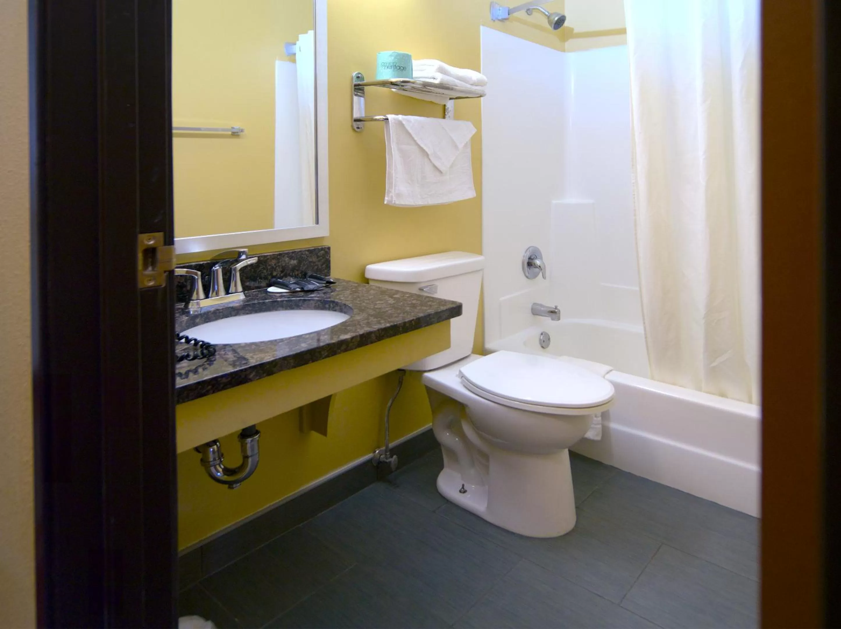 Bathroom in Super 8 by Wyndham Red Wing