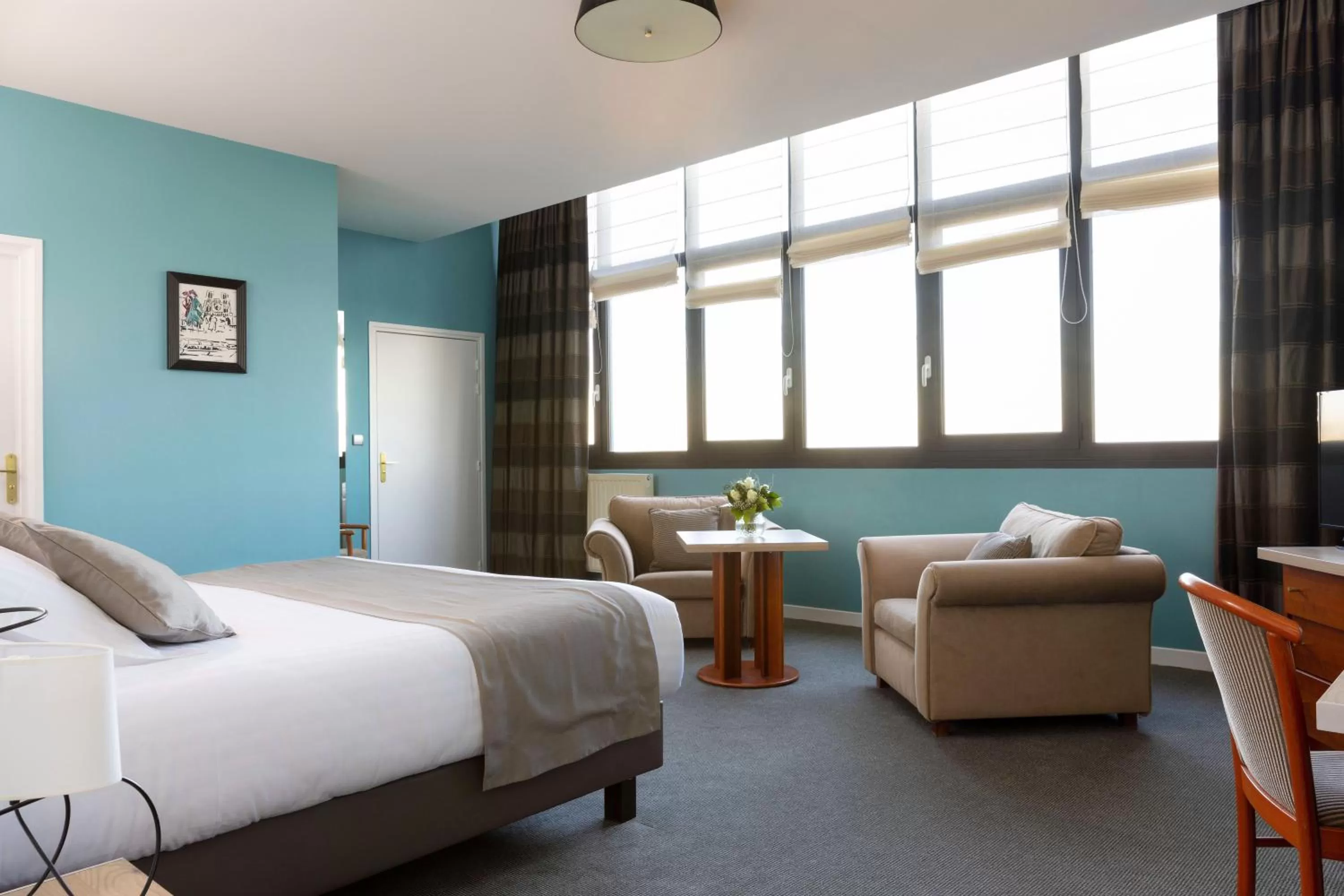 Photo of the whole room, Bed in Best Western Hôtel Hermitage