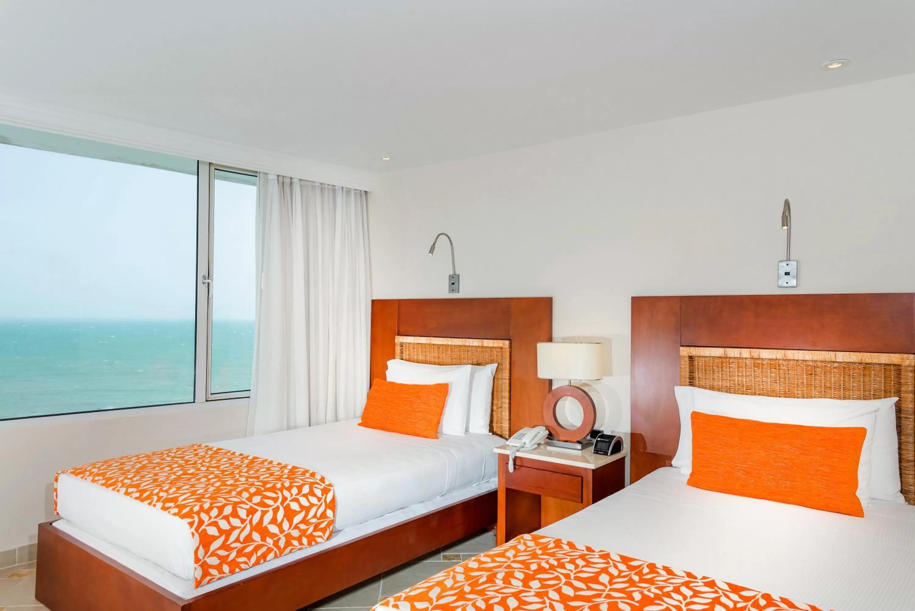 Bed in Hotel Dann Cartagena