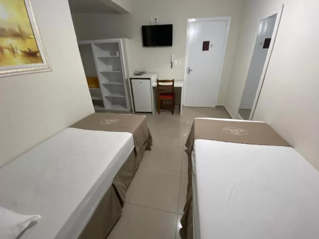 Bed in Hotel Colonial