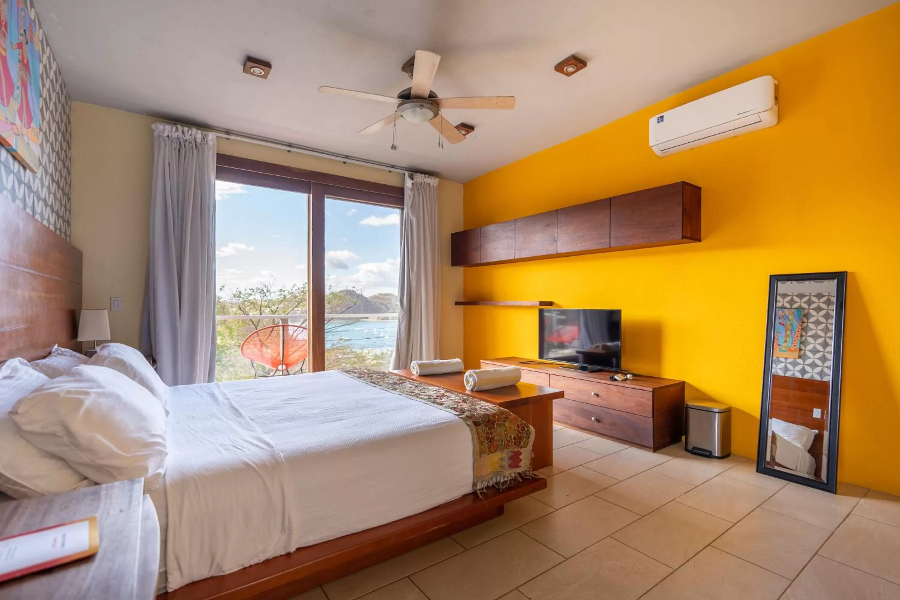 View (from property/room), Bed in Casa ChaChaCha