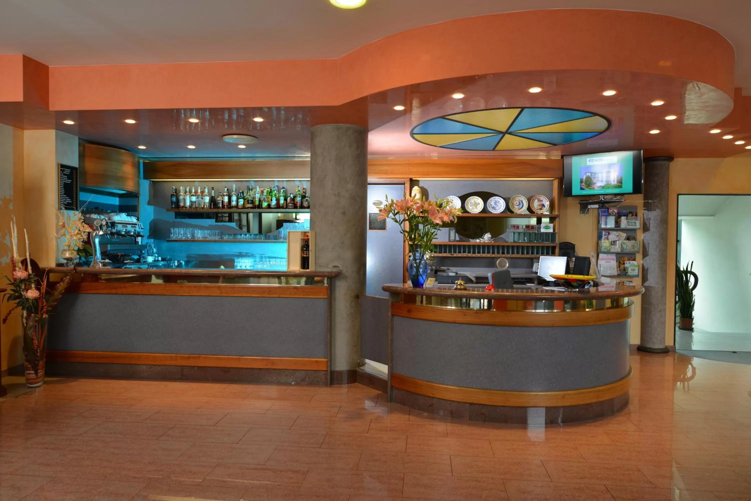 Lobby or reception in Hotel Eden