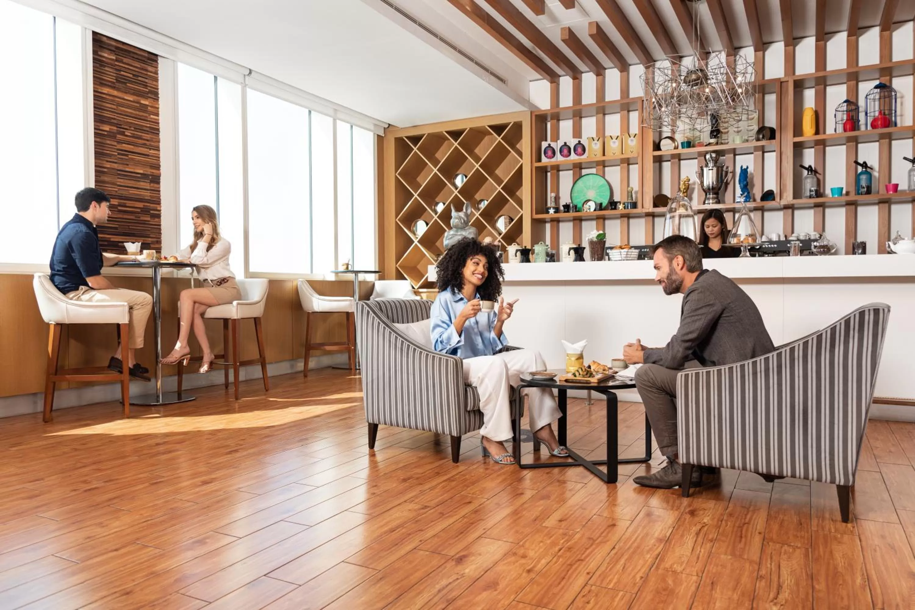 Restaurant/places to eat in V Hotel Dubai, Curio Collection by Hilton