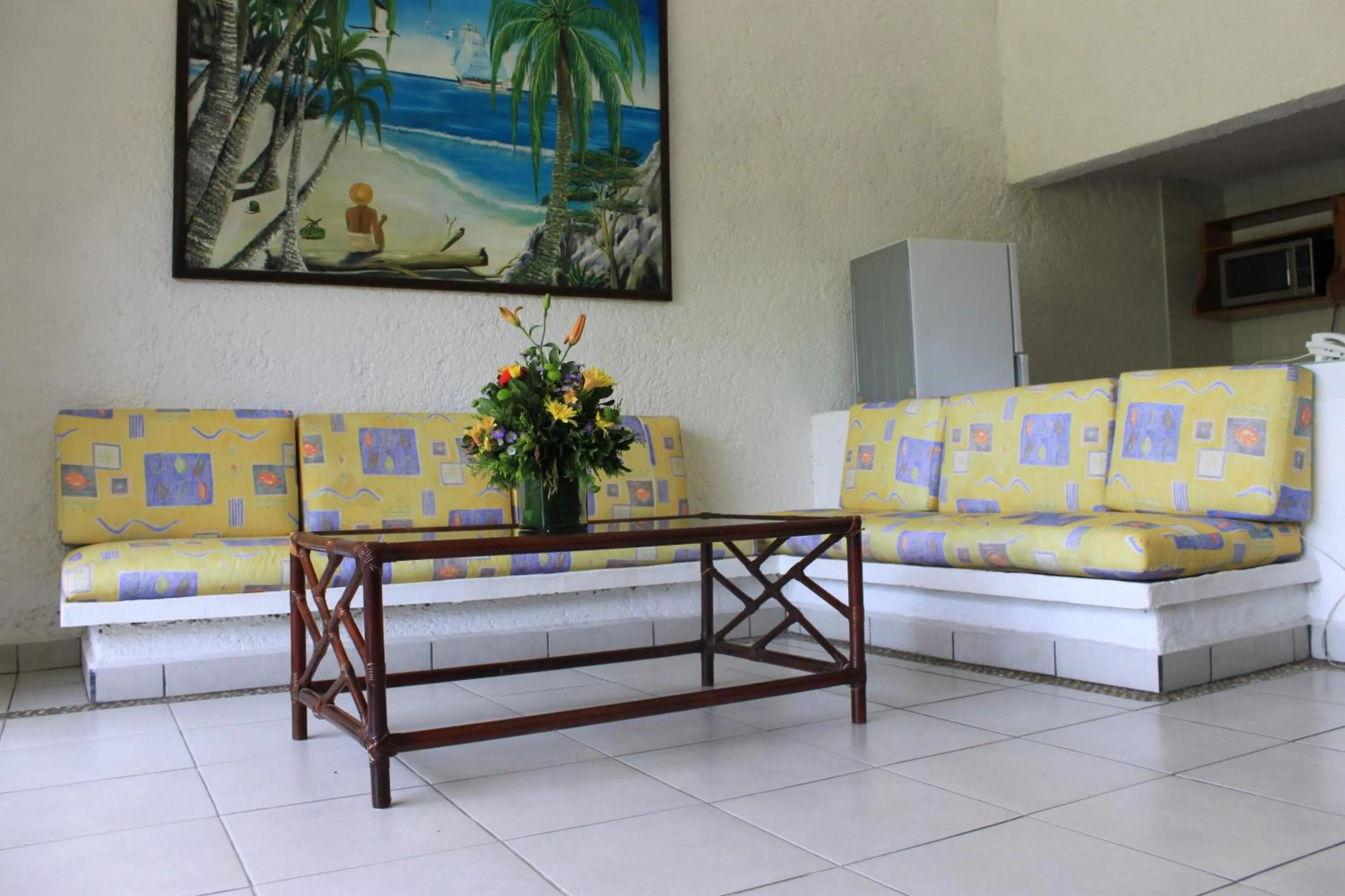 Living room in Coral Ixtapa