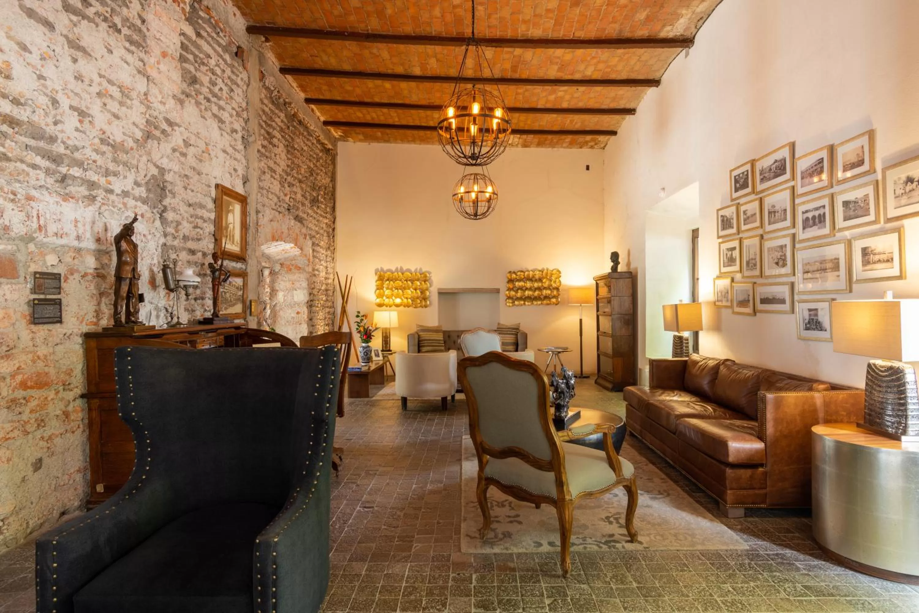 Living room in Hotel Hacienda San Cristóbal