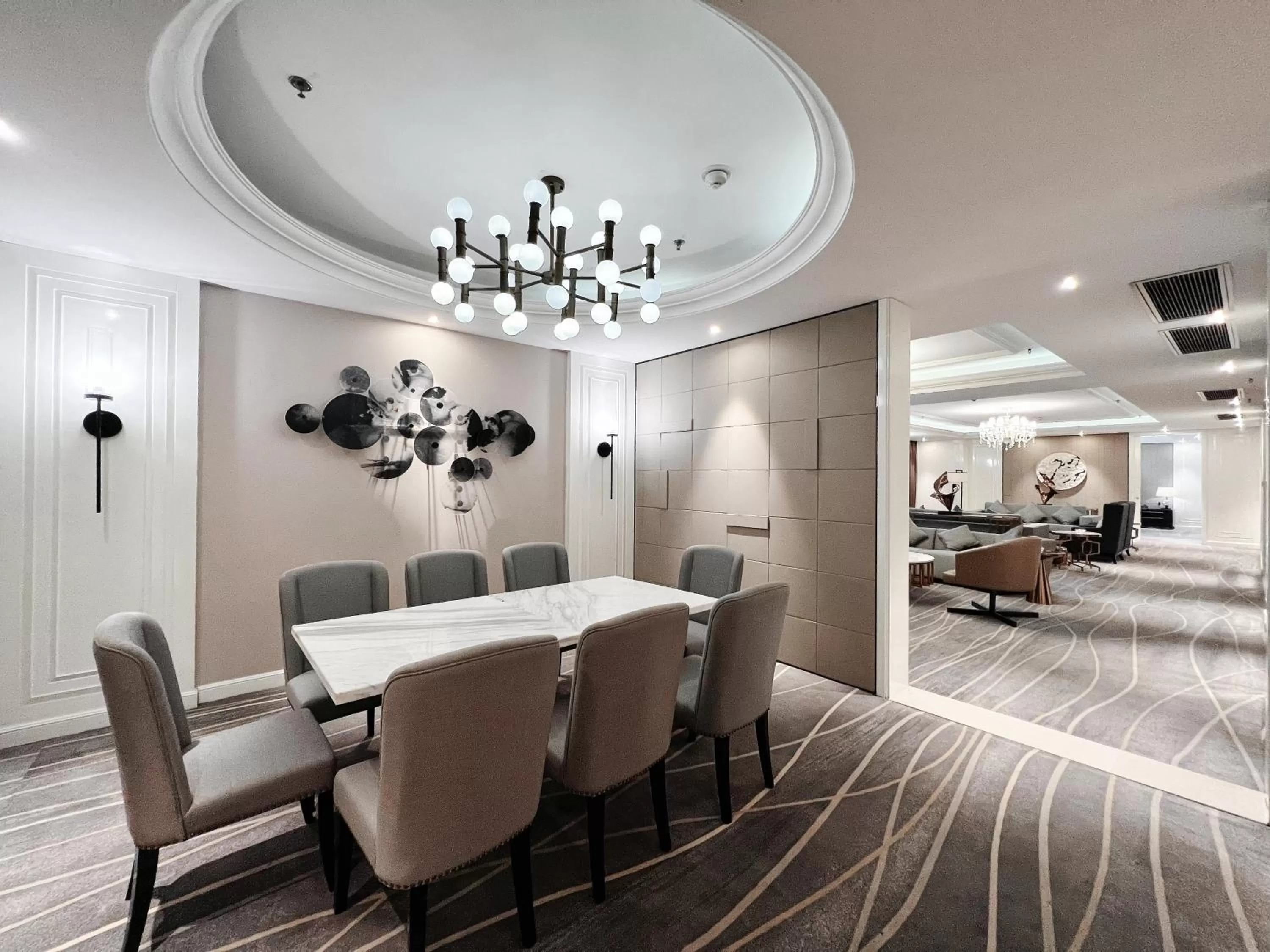 Living room in Zhejiang Taizhou Marriott Hotel