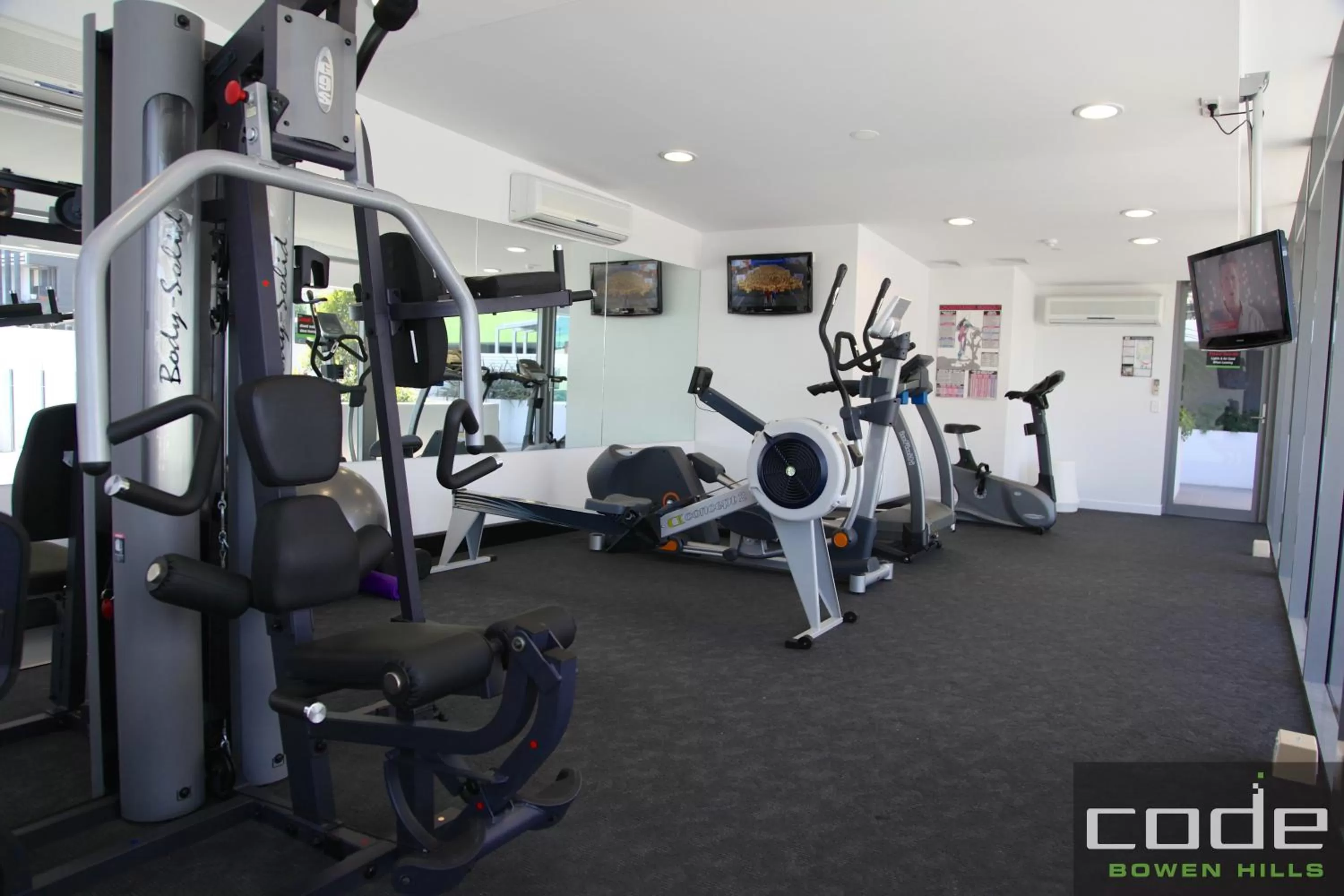 Fitness centre/facilities in Code Apartments