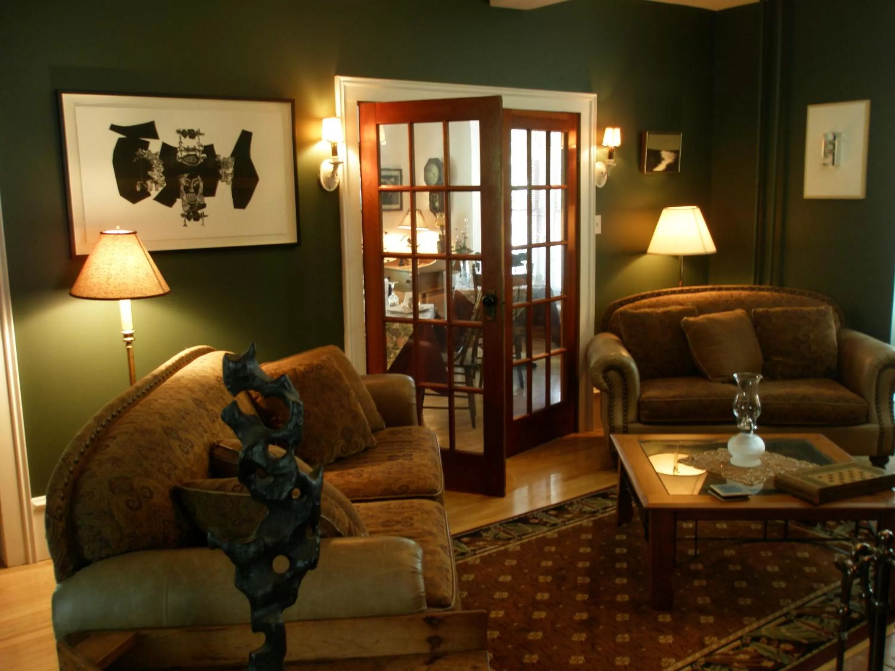 Living room in Ô Bois Dormant B&B